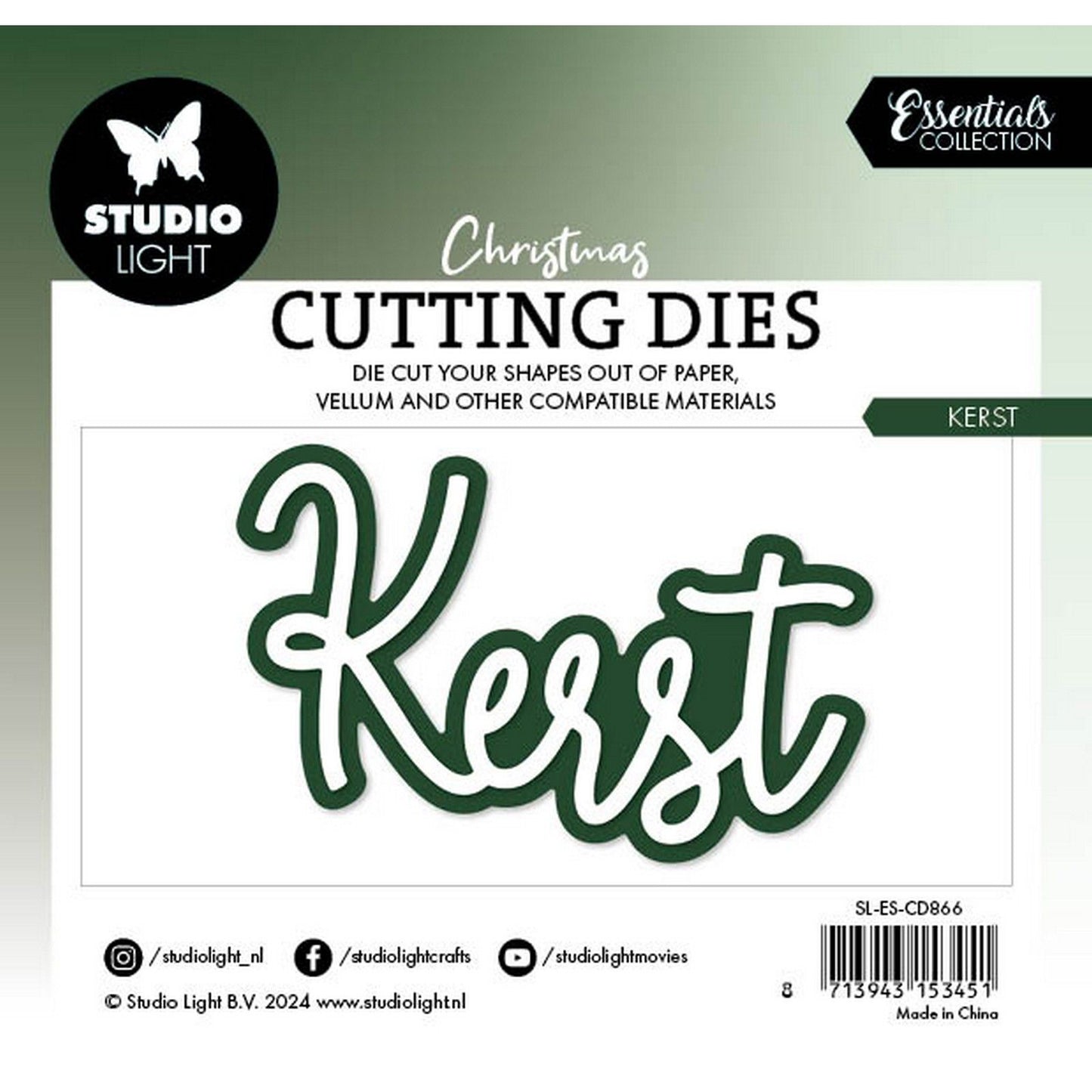 Studio light • essentials cutting dies kerst