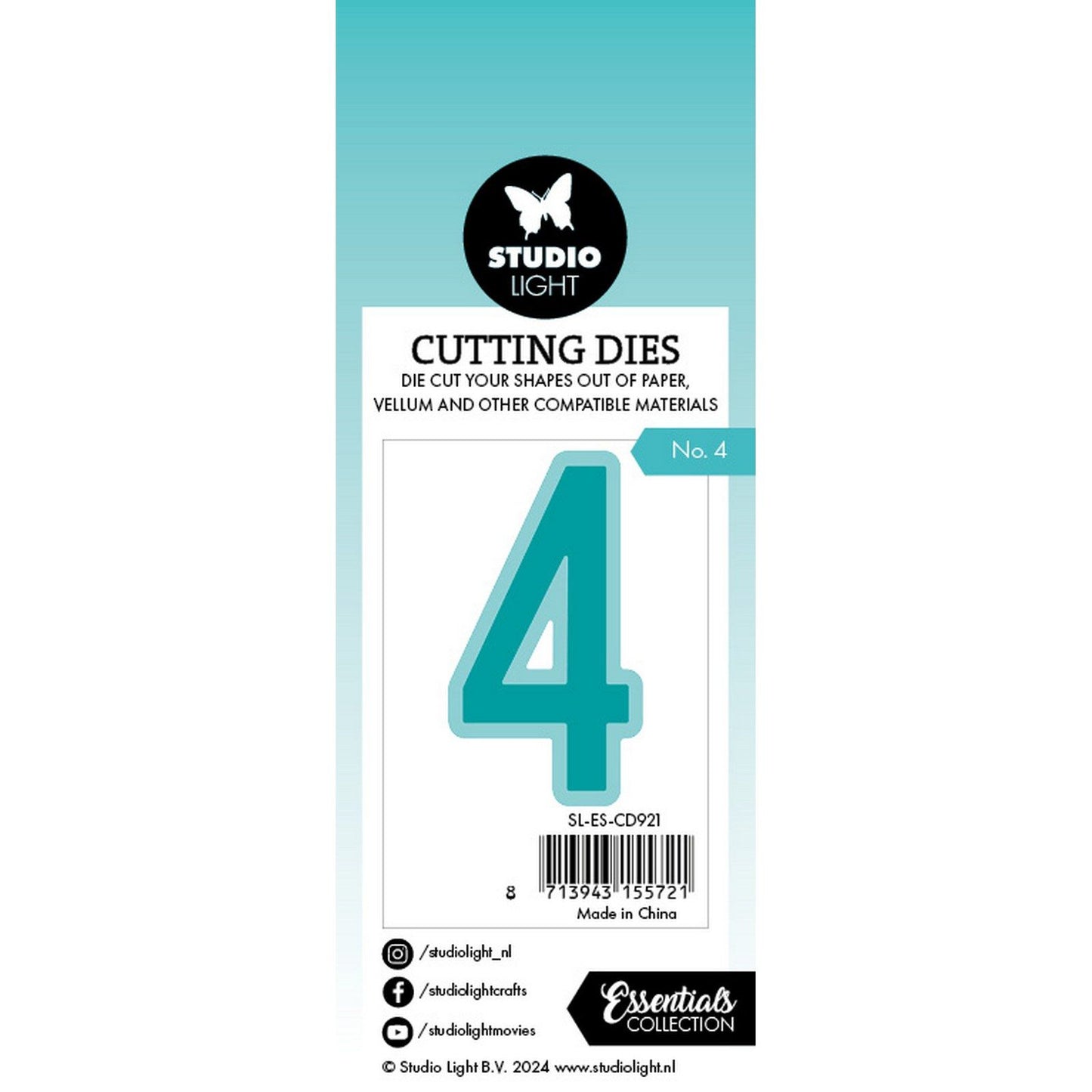 Studio light • essentials cutting die number 4