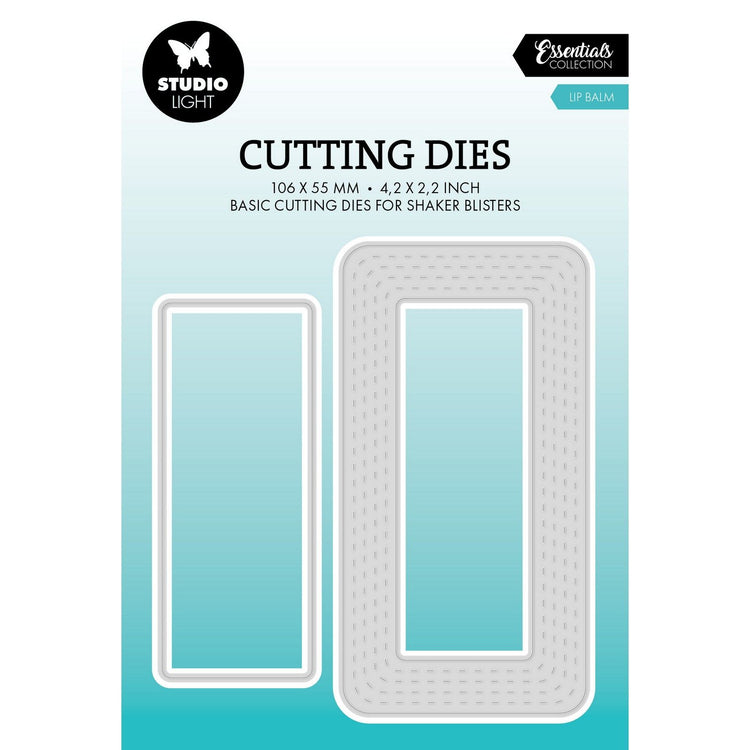 Studio light • essentials cutting die lip balm blister die