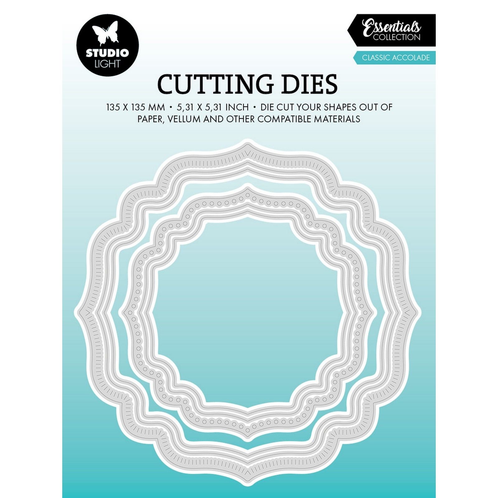 Studio light • essentials cutting die classic accolade