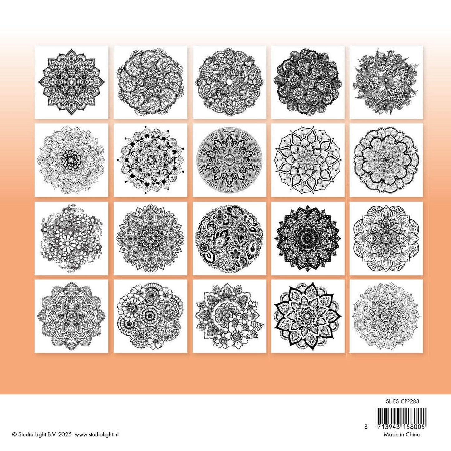 Studio light • essentials coloring pages mandala