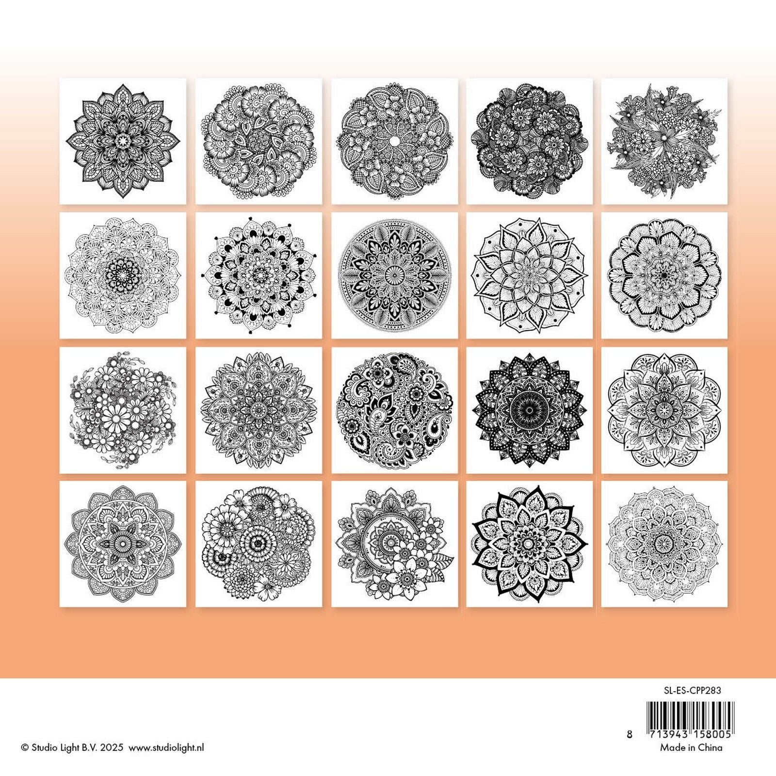 Studio light • essentials coloring pages mandala