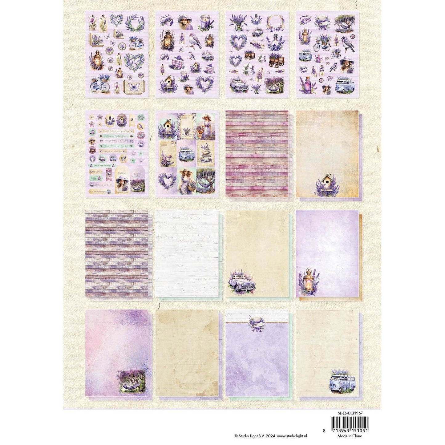 Studio light • essentials die-cut paper pad lavender season