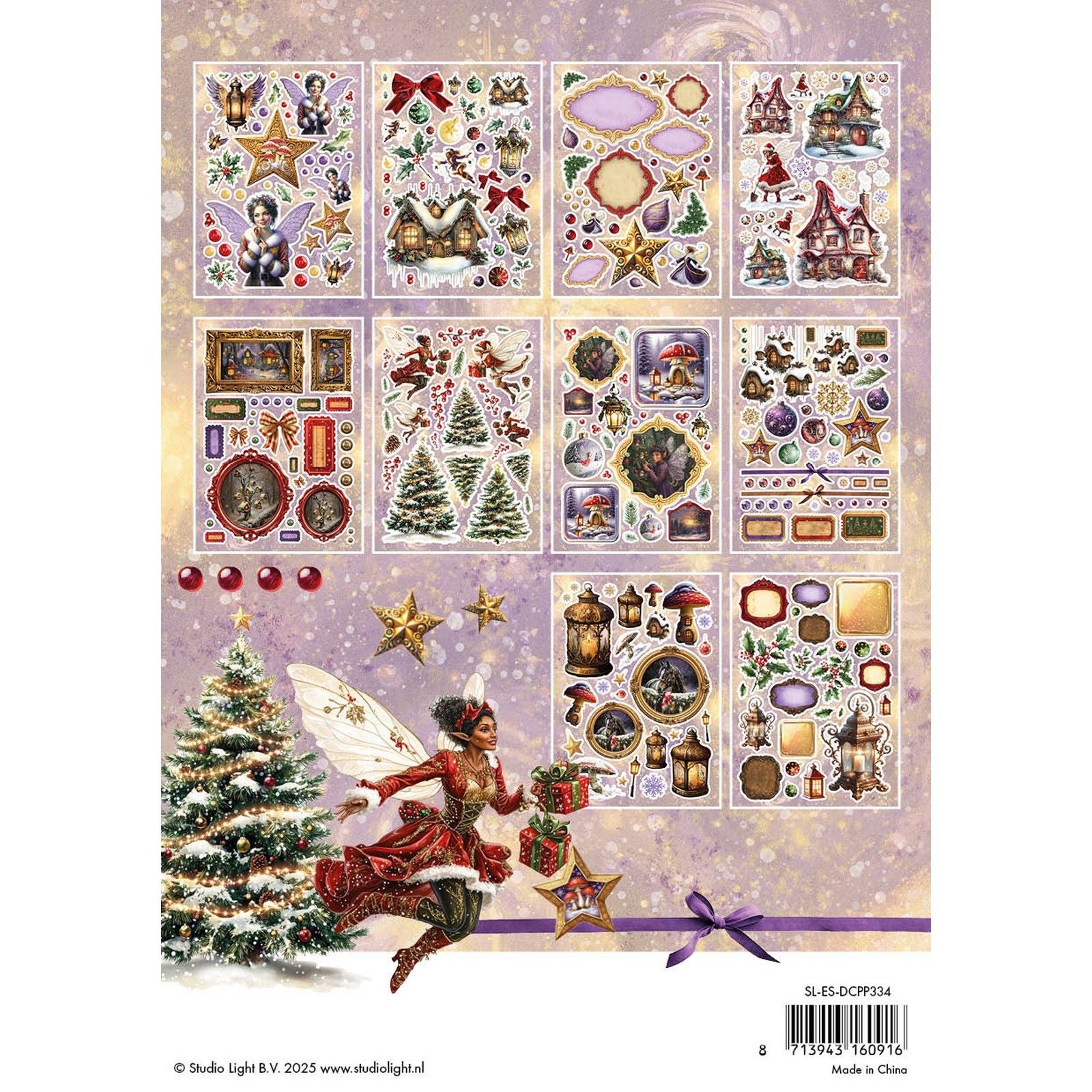 Studio light • essentials die-cut paper pad fairy christmas