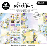 Studio light • essentials designer paper pad paper elements violet musings - afbeelding 1