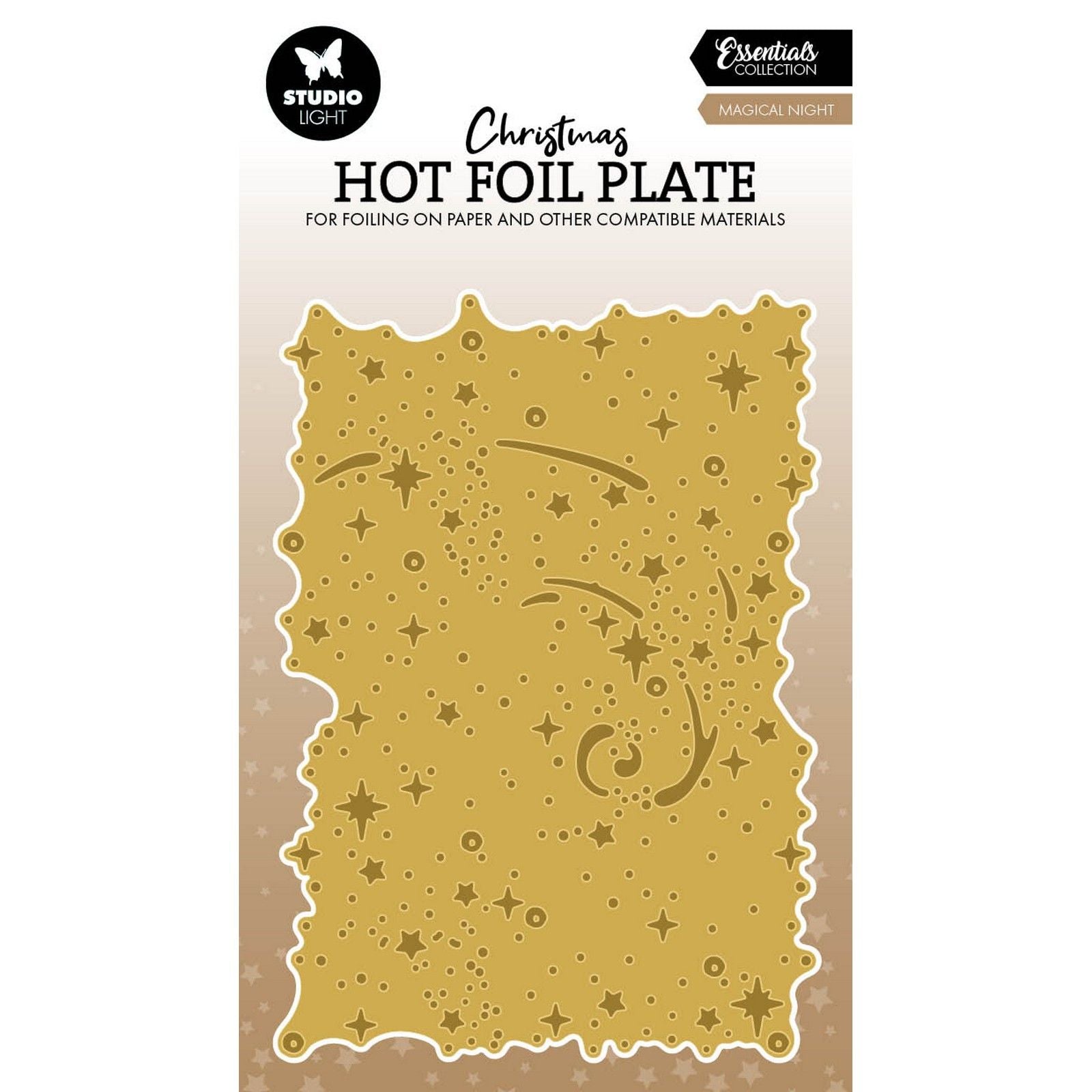 Studio light • essentials hot foil plate magical night