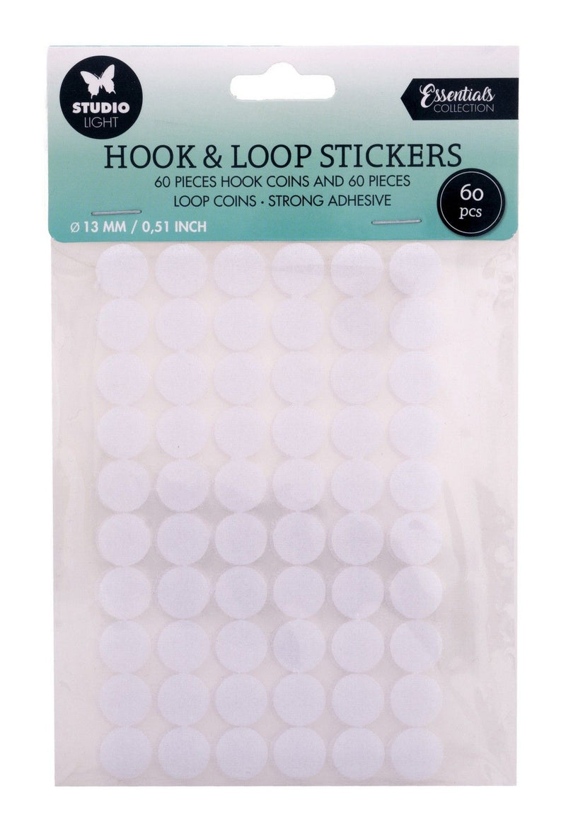 Studio light • essentials hook loop stickers round 13mm