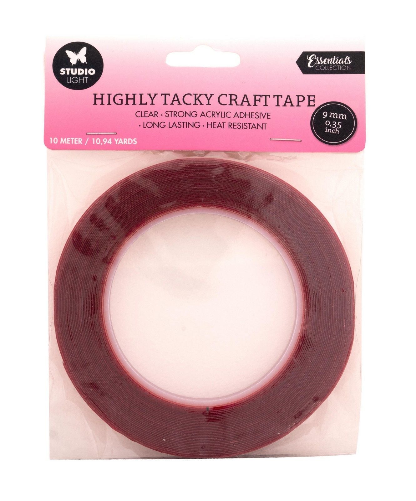 Studio light • essentials highly tacky doublesided craft tape 9mm