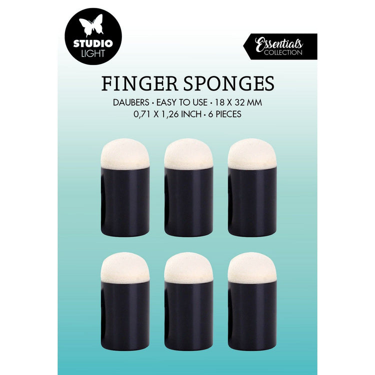 Studio light • essentials tools finger sponges daubers