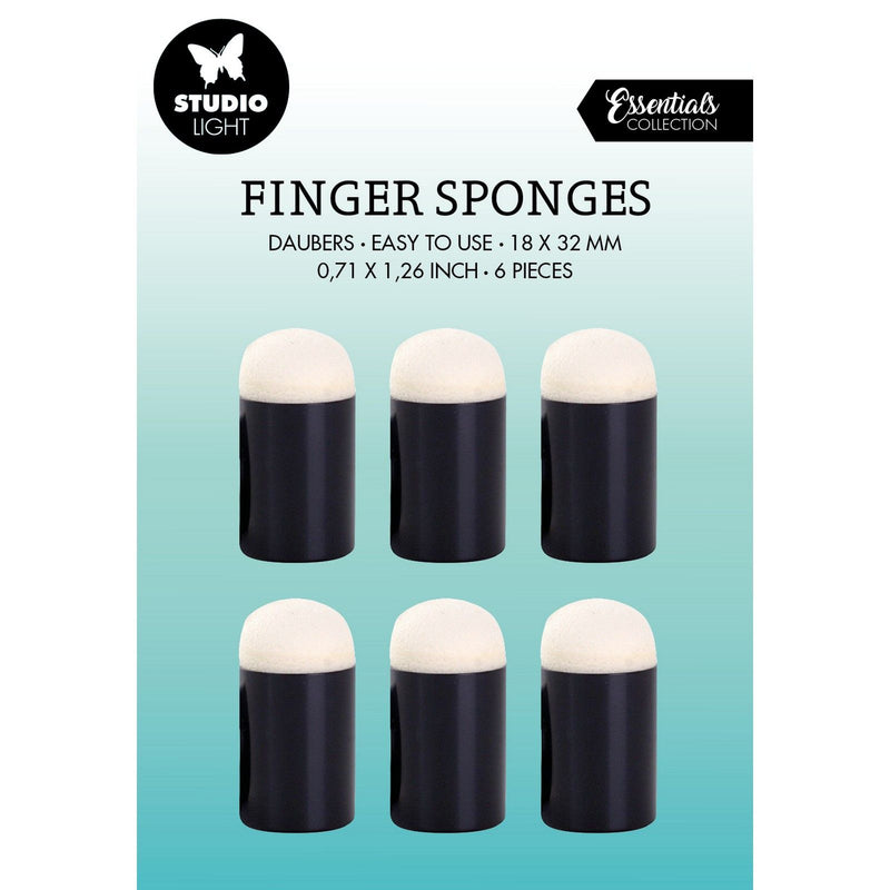 Studio light • essentials tools finger sponges daubers