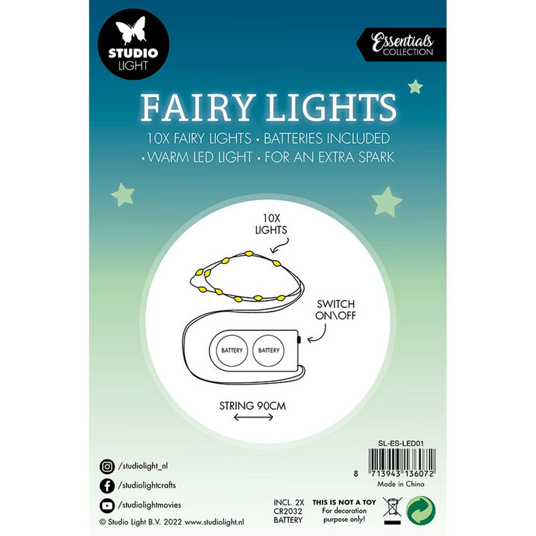 Studio light • essential tools fairy lights batteries included