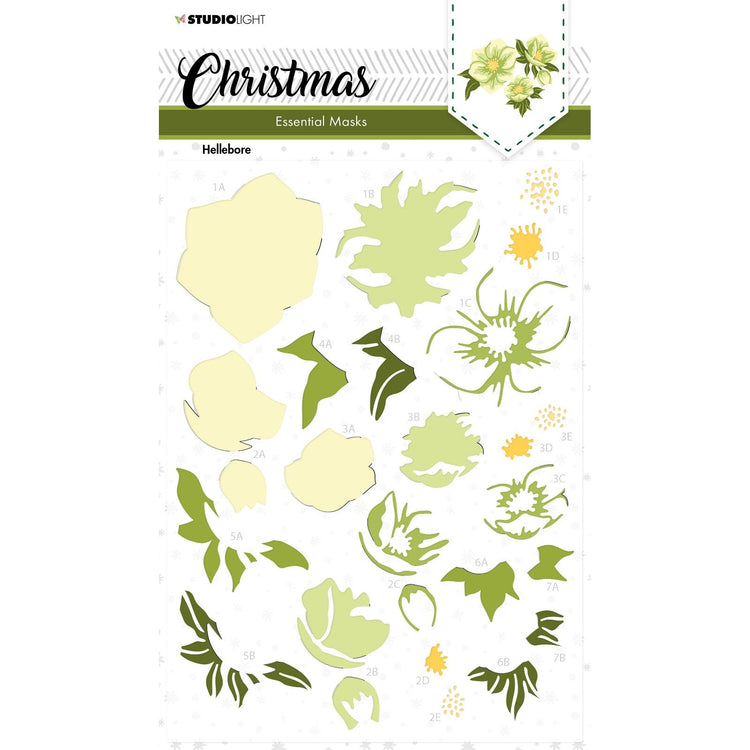 Studio light • essentials mask stencil helleborus