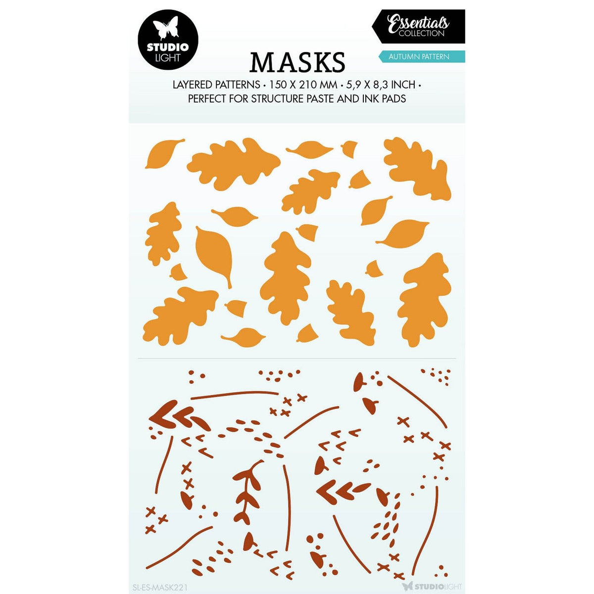 Studio light • essentials mask autumn pattern