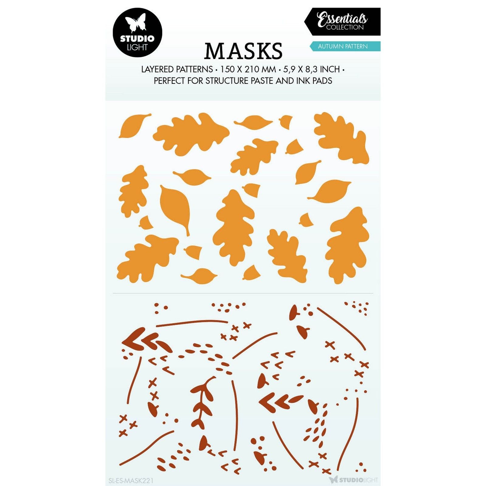 Studio light • essentials mask autumn pattern