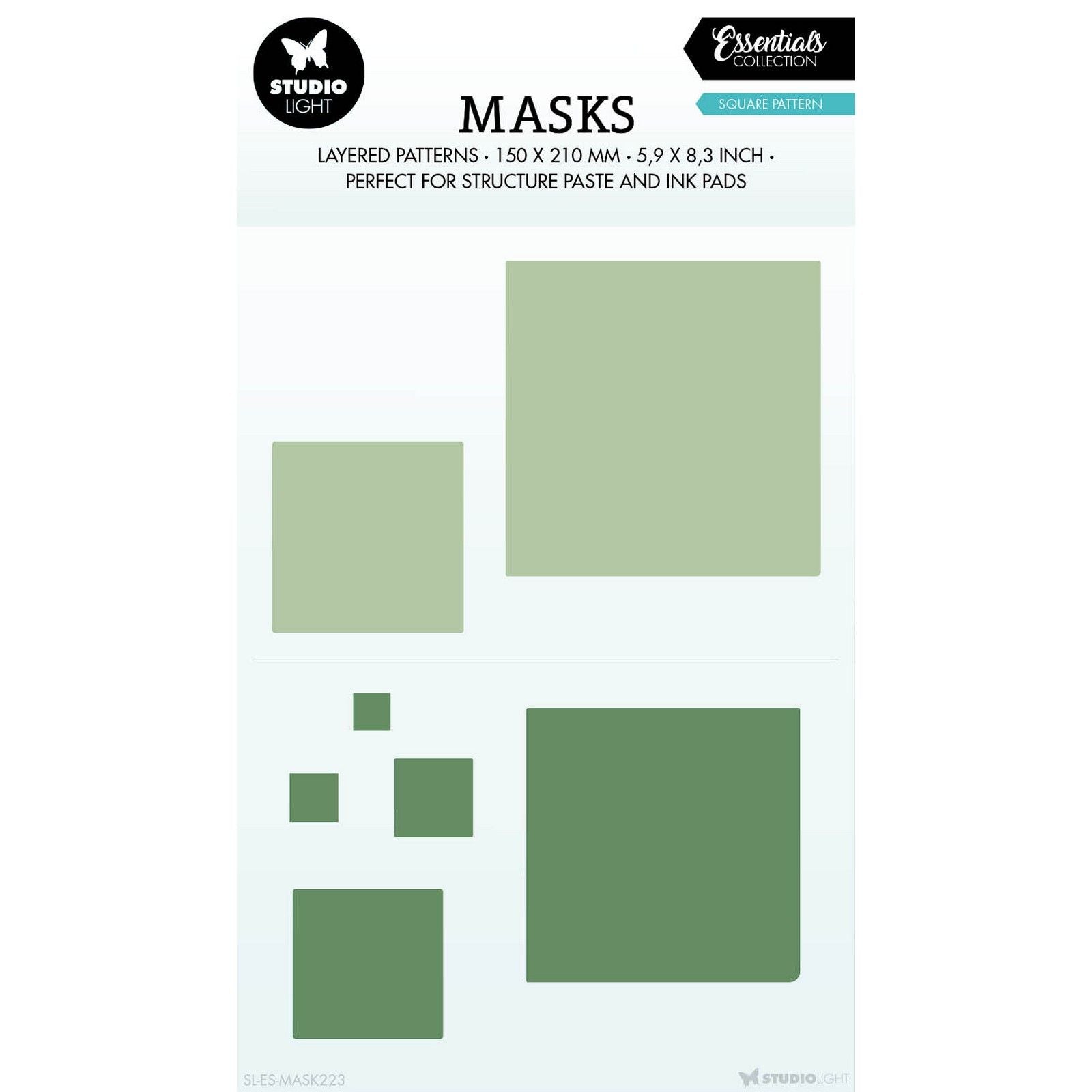 Studio light • essentials mask square pattern