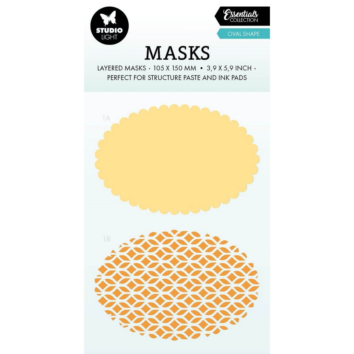 Studio light • essentials masks oval shape