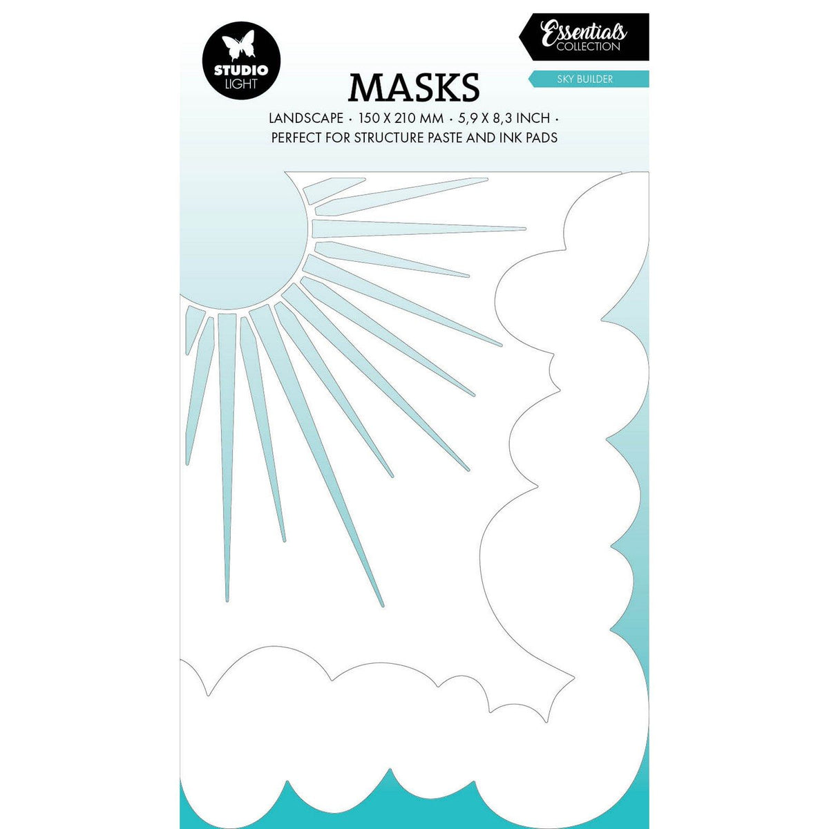 Studio light • essentials mask stencil sky builder