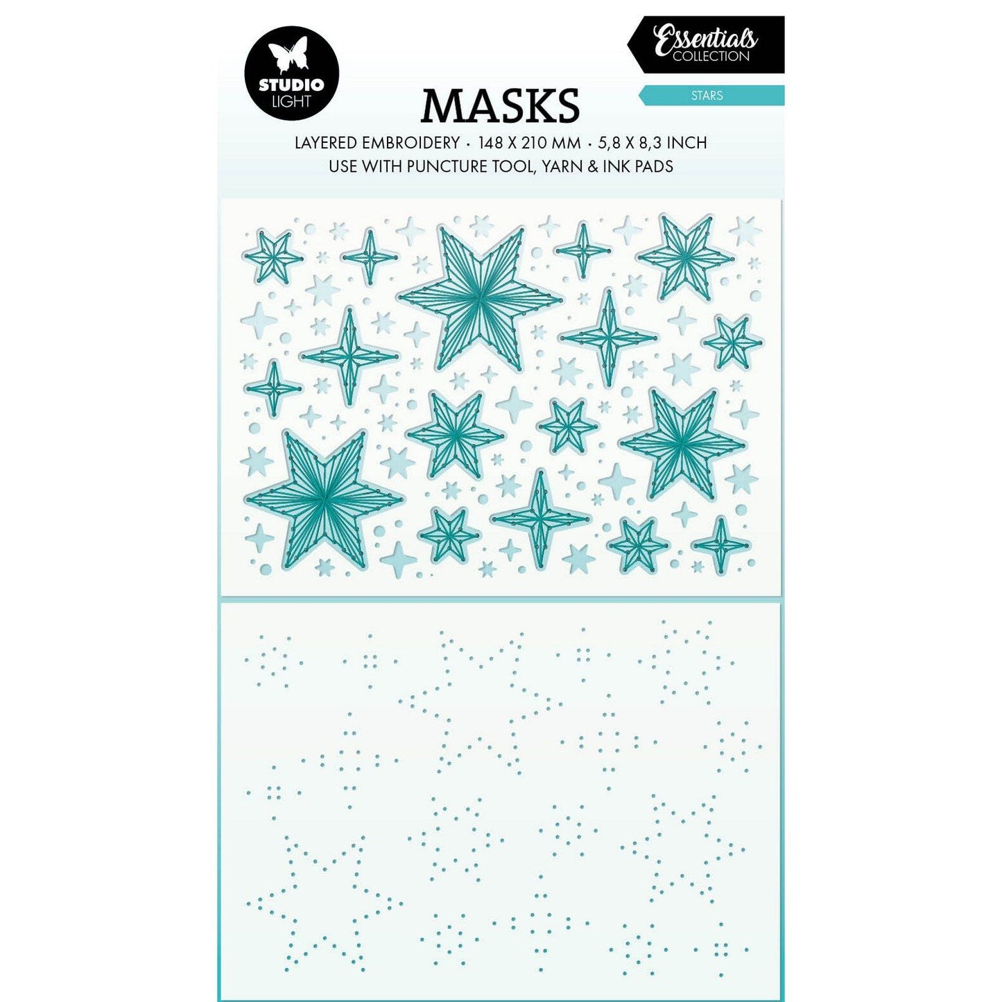 Studio light • essentials puncture tool mask stars