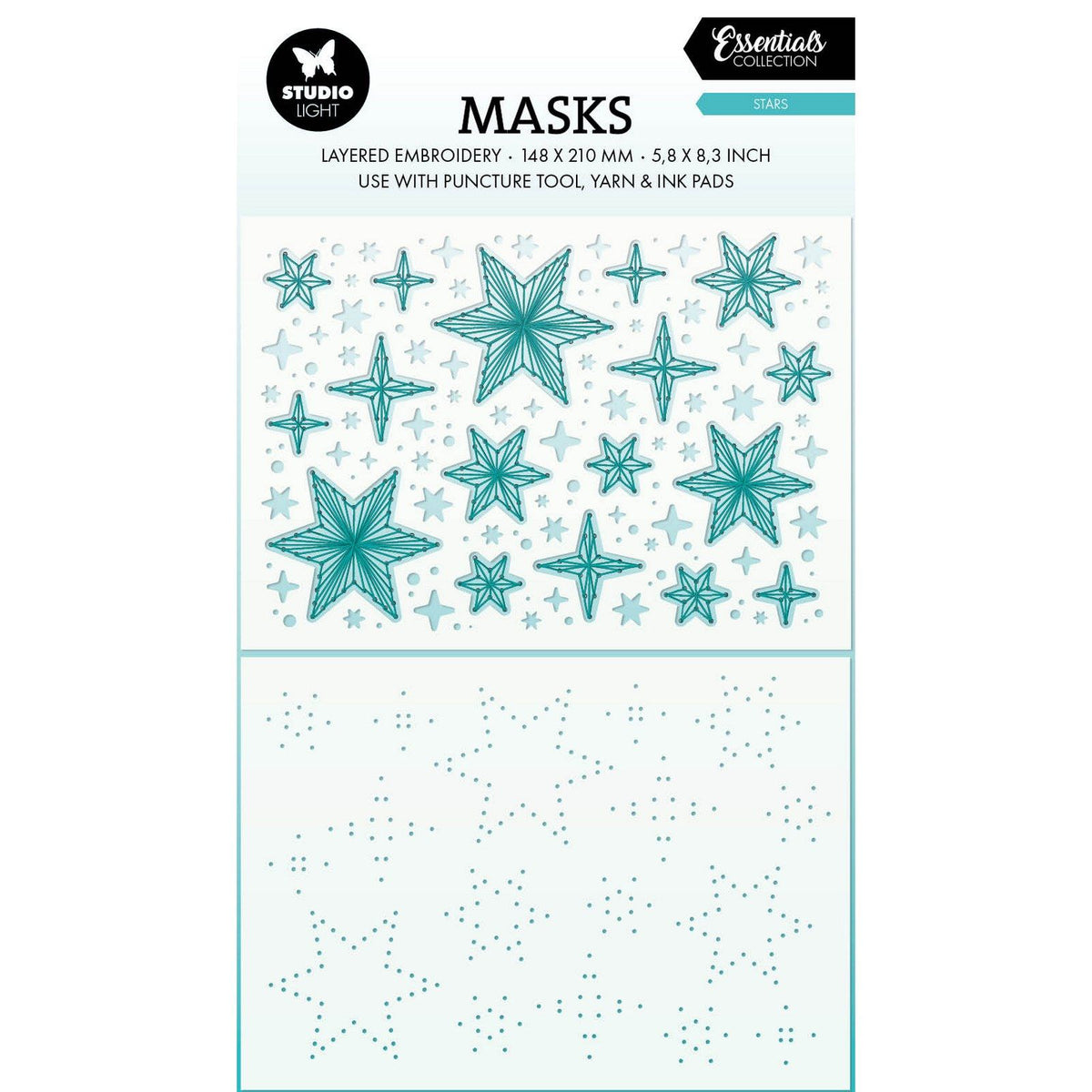 Studio light • essentials puncture tool mask stars