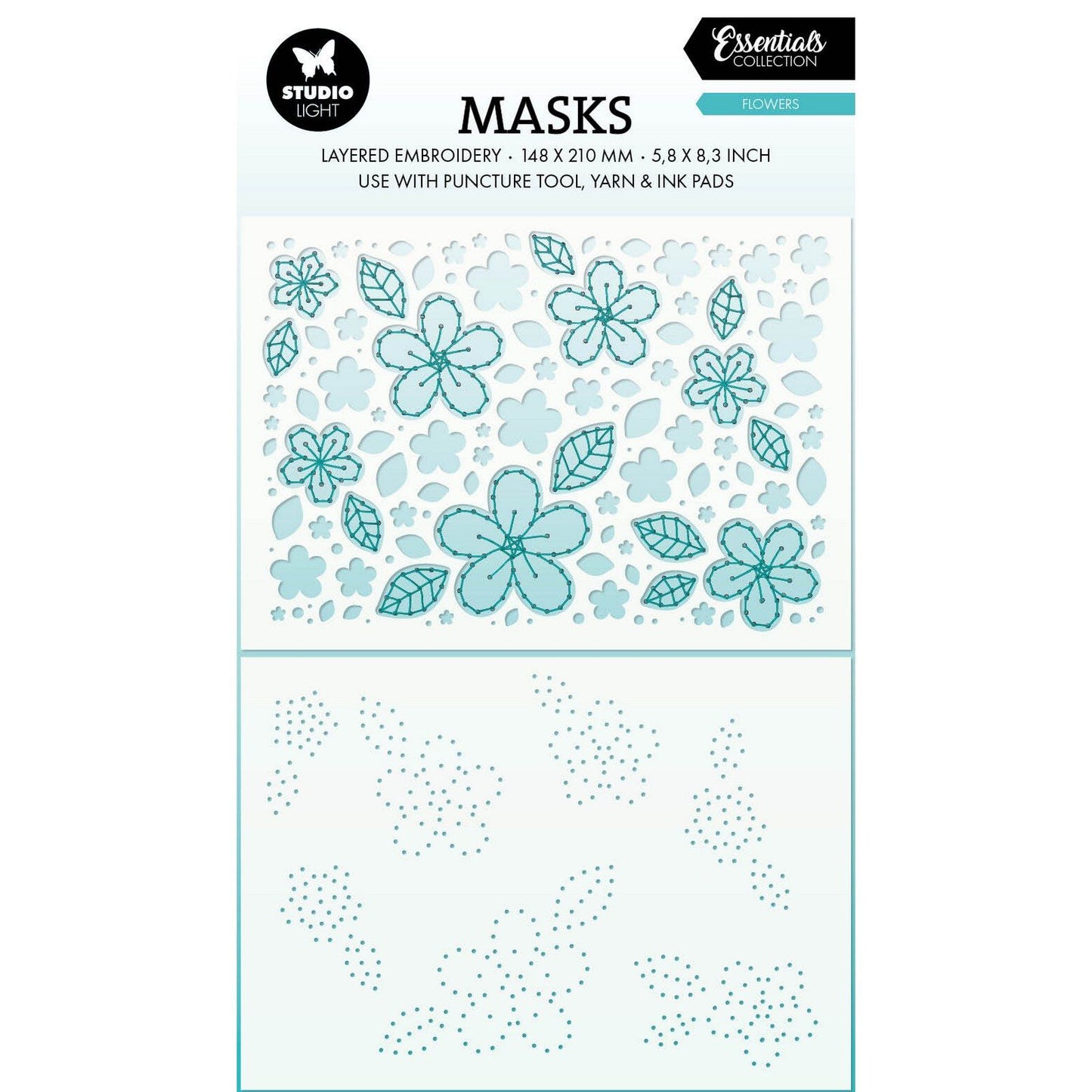 Studio light • essentials puncture tool mask flowers