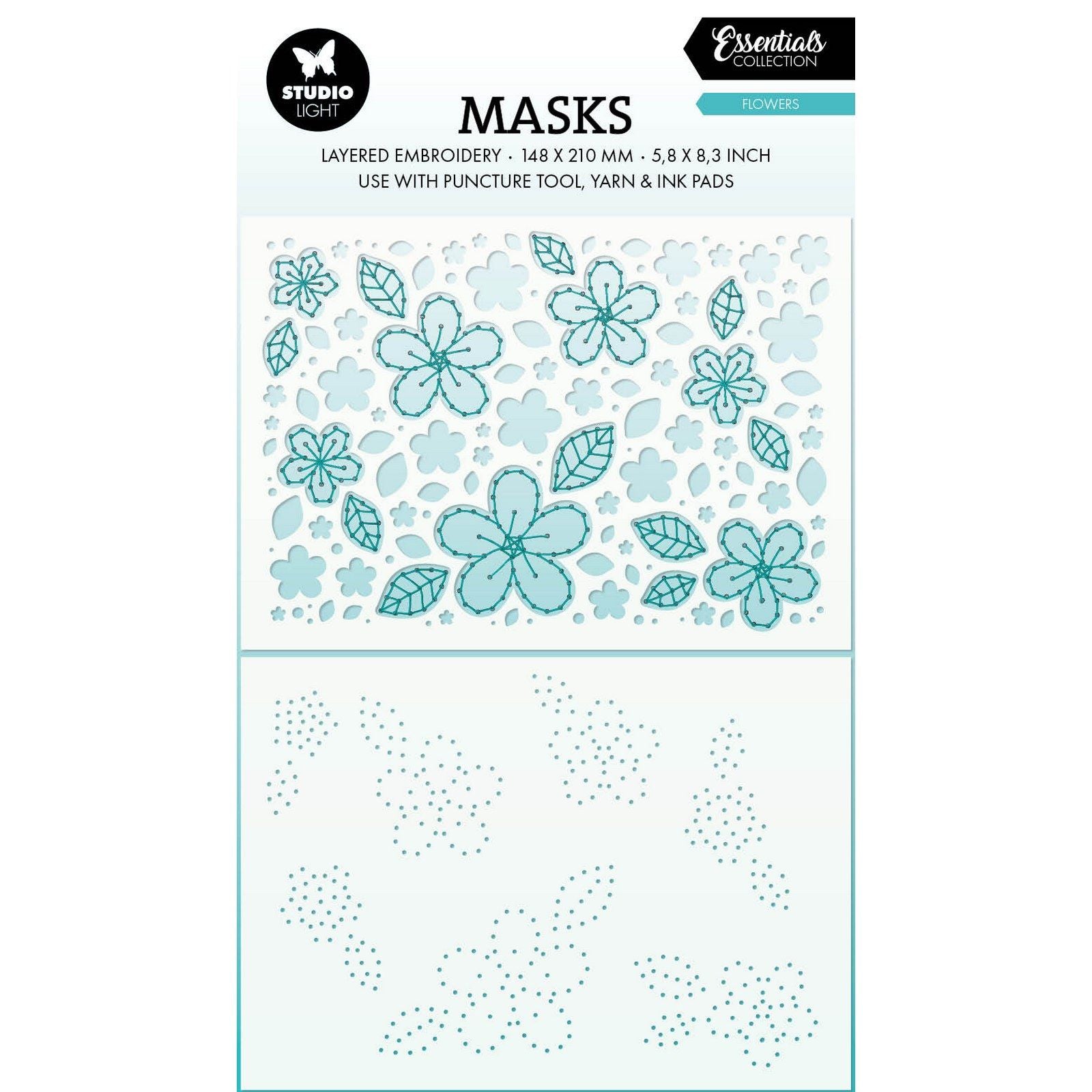 Studio light • essentials puncture tool mask flowers