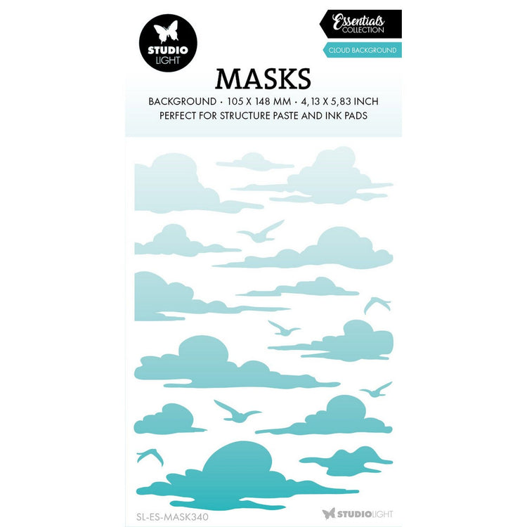 Studio light • essentials mask stencil cloud background