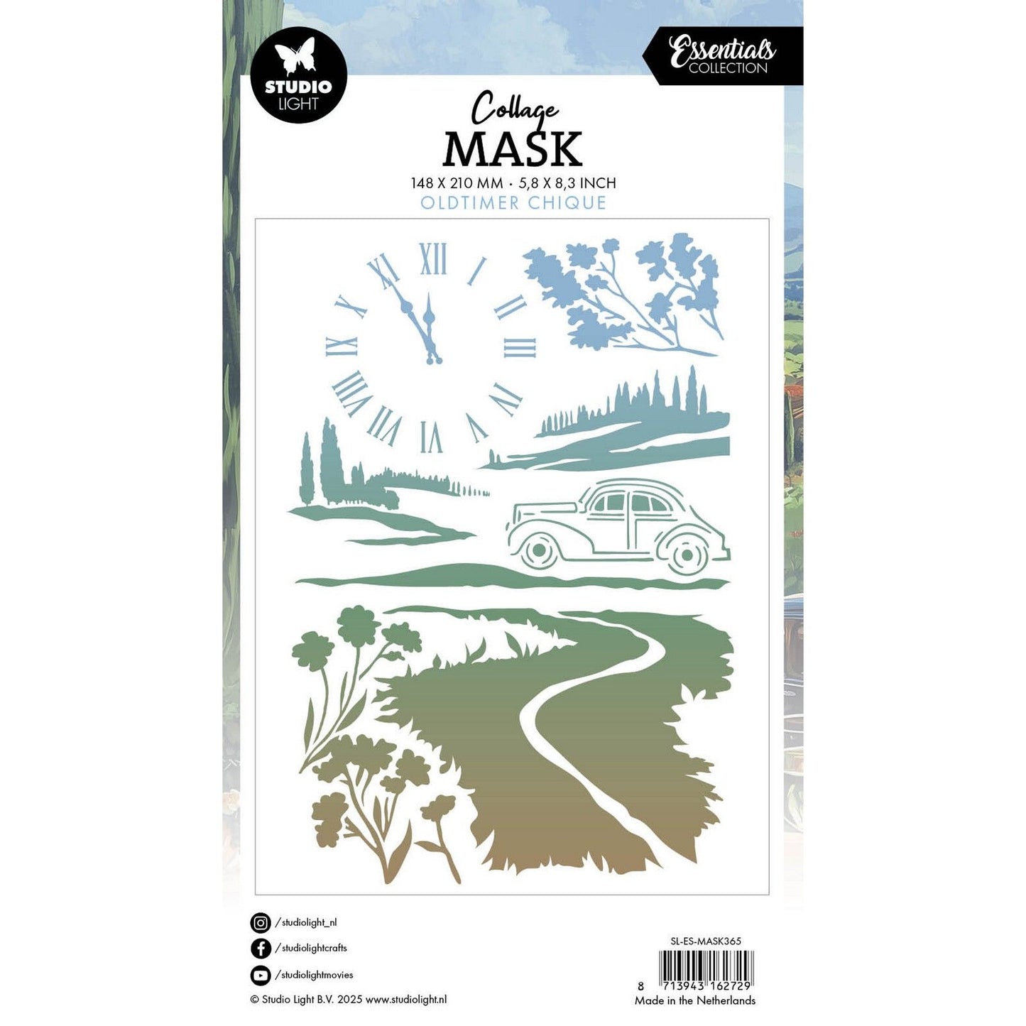Studio light • essentials mask stencil oldtimer chique