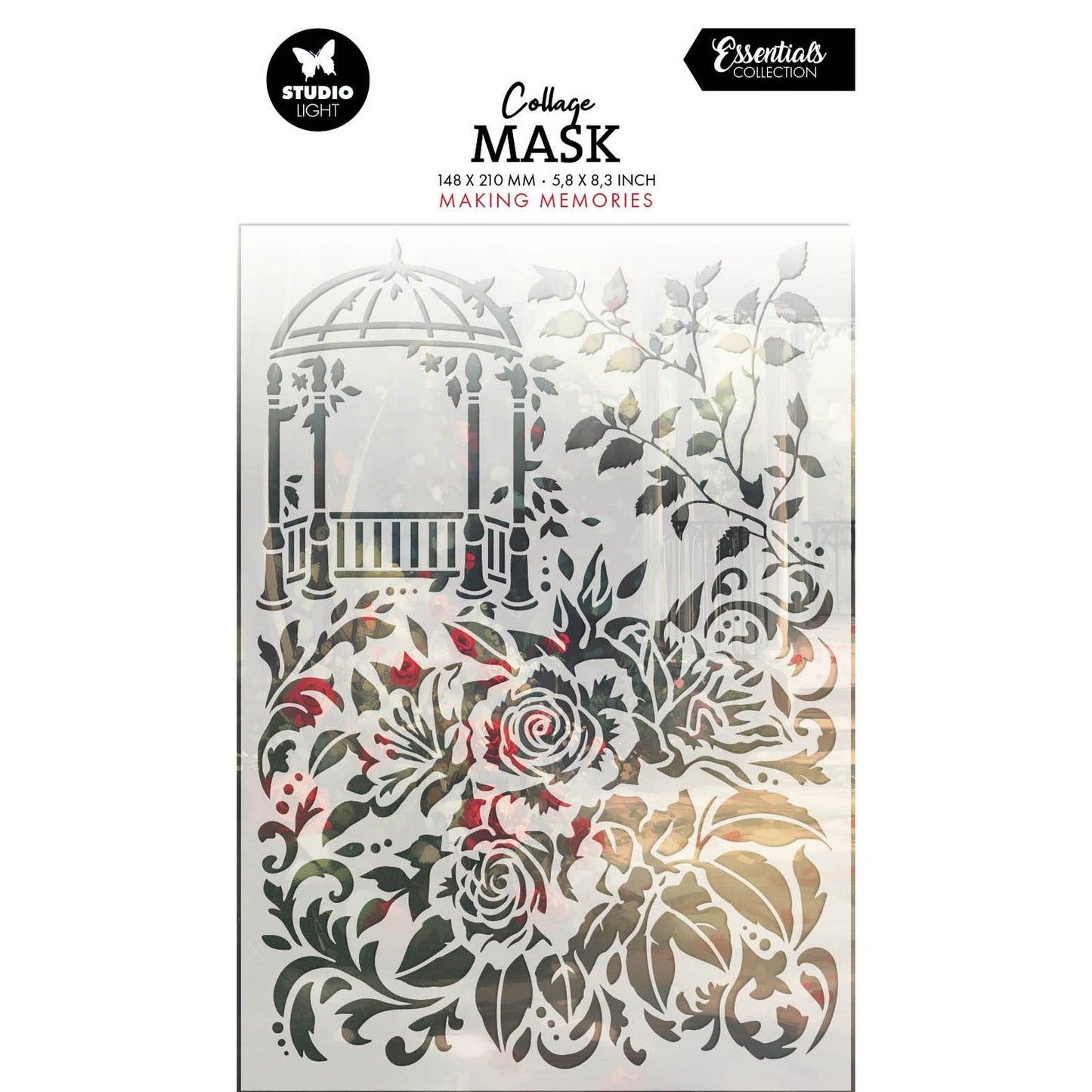 Studio light • essentials mask stencil making memories