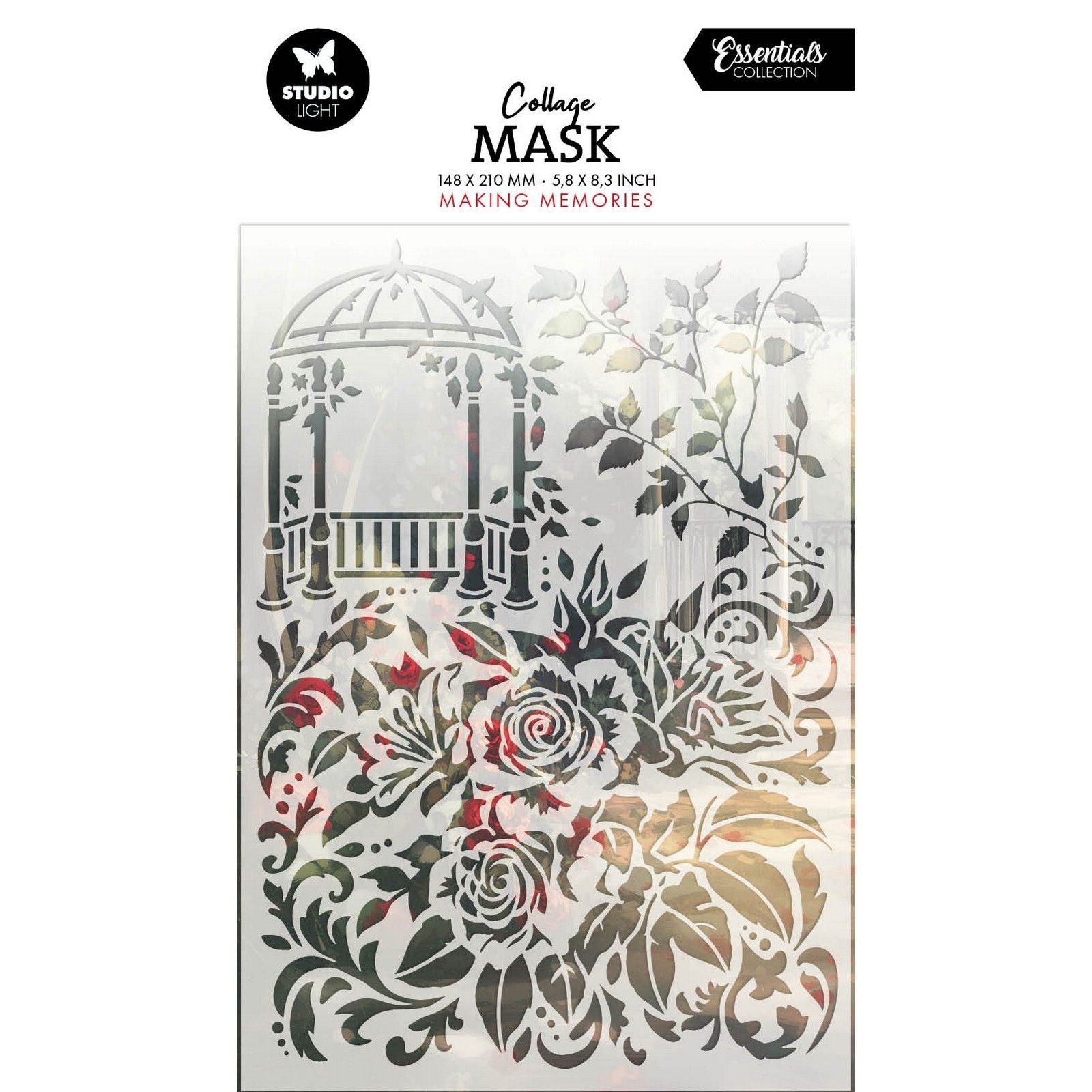 Studio light • essentials mask stencil making memories