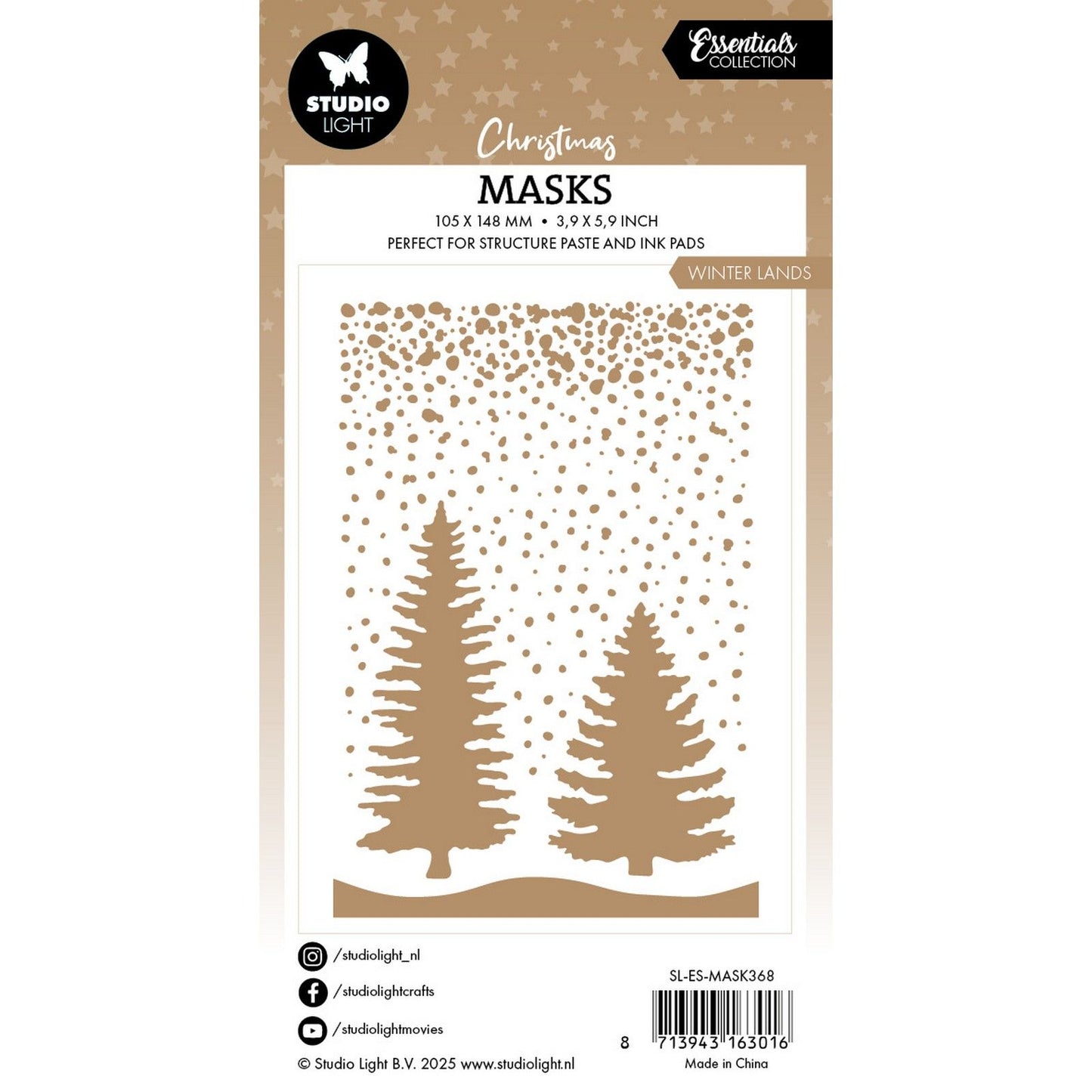 Studio light • essentials mask winter land