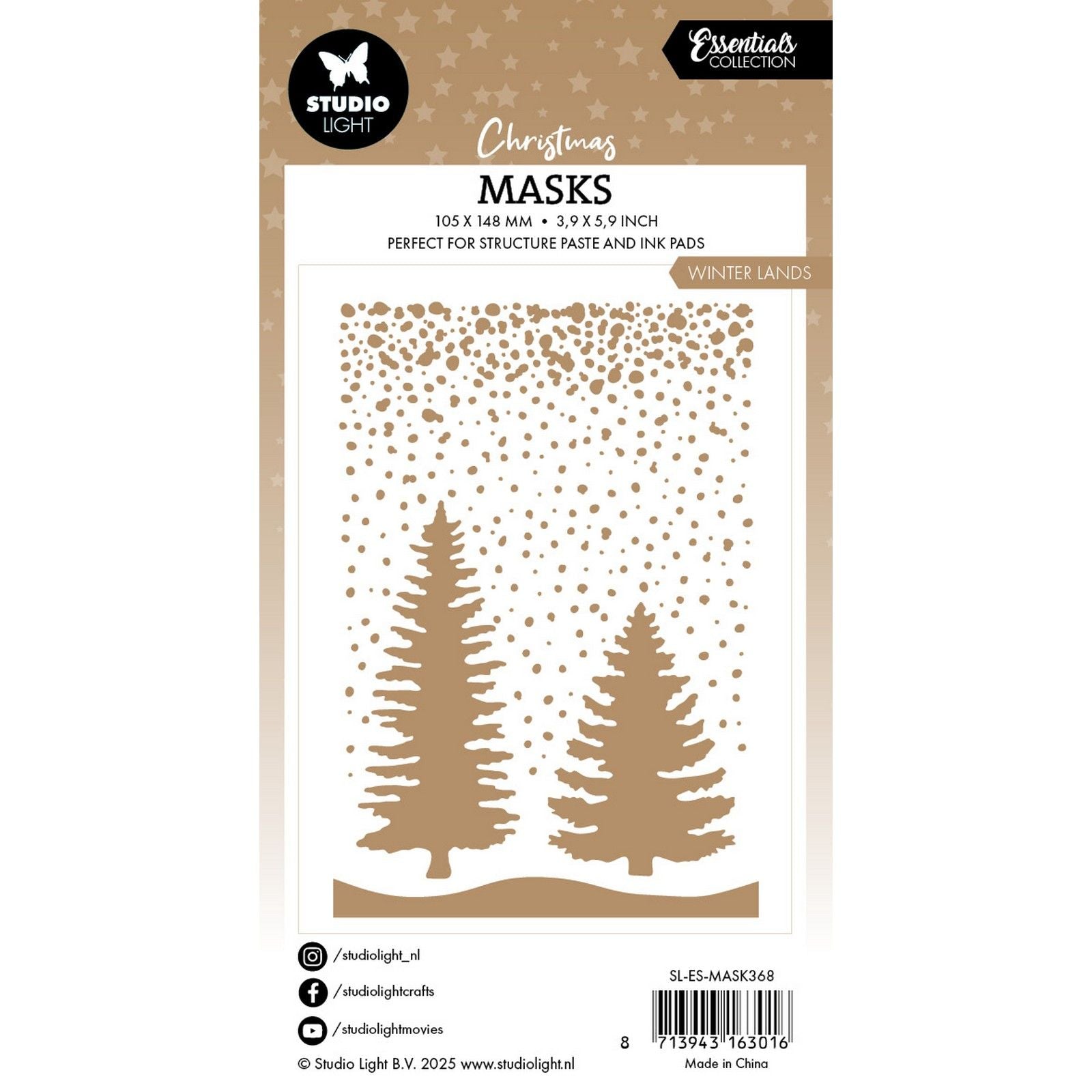 Studio light • essentials mask winter land
