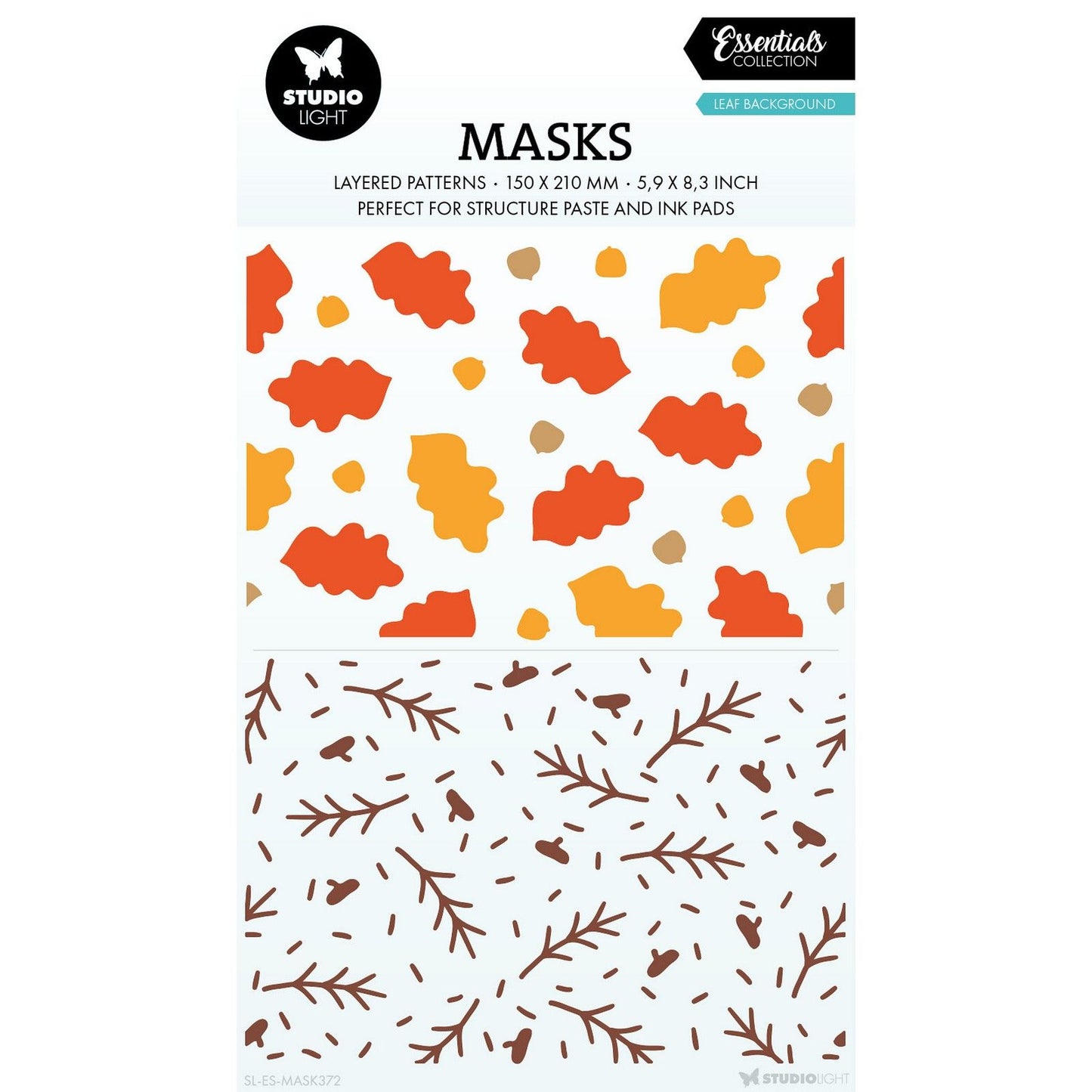 Studio light • essentials mask leaf background