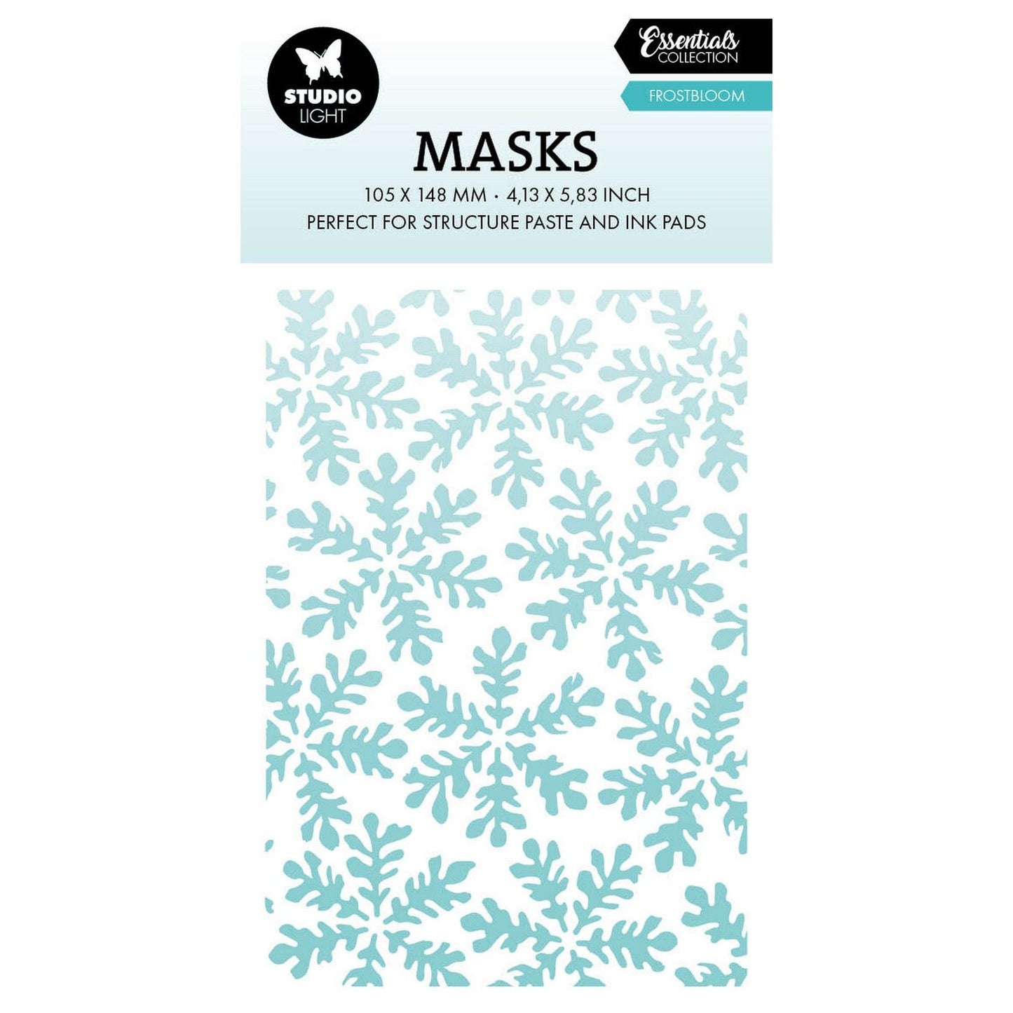 Studio light • mask frostbloom essentials 105x148x1mm