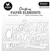 Studio light • essentials paper elements silver sentiments