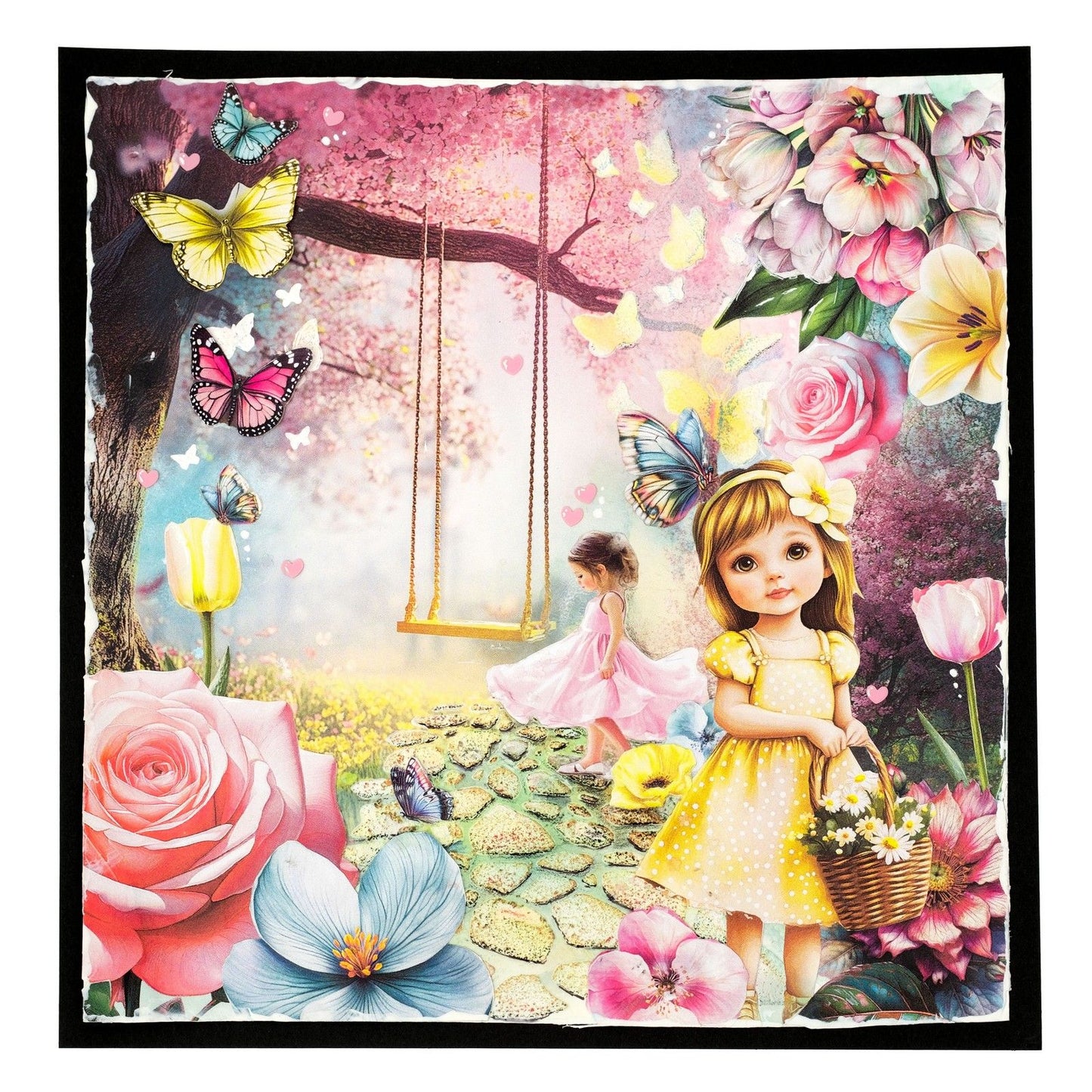 Studio light • essentials paper elements fluttering flowers