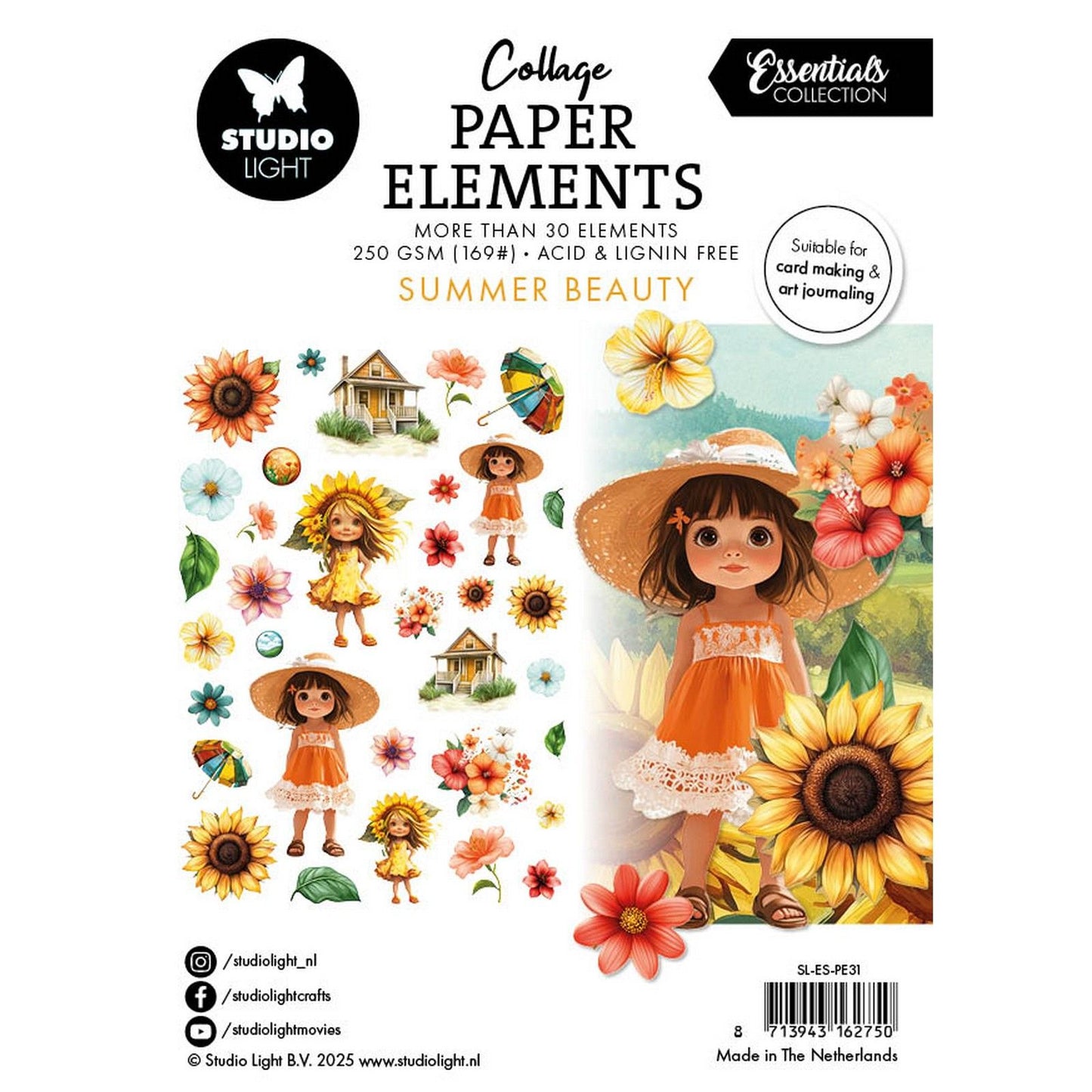 Studio light • essentials paper elements summer beauty