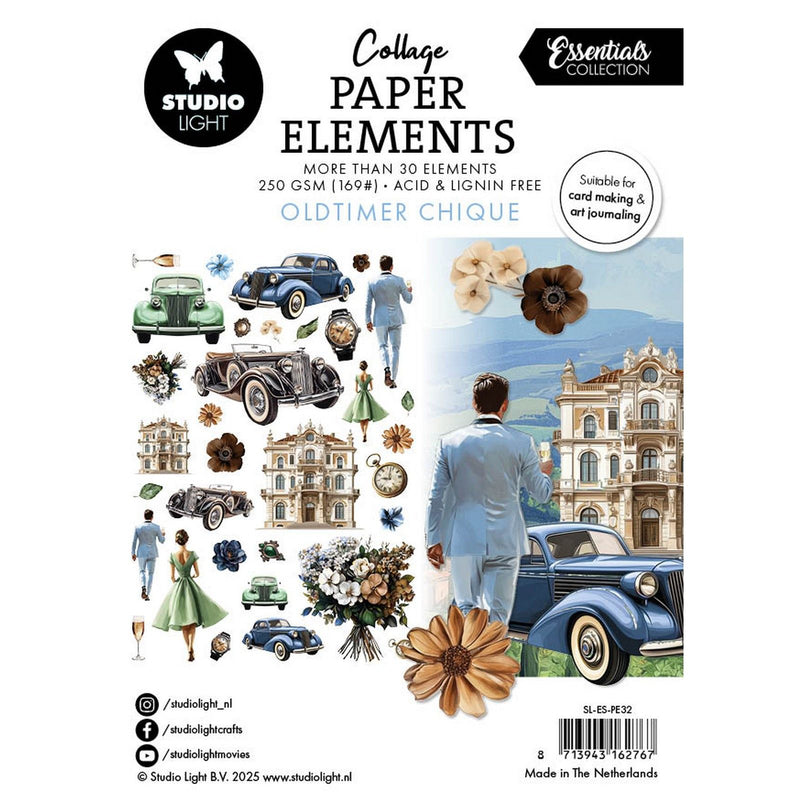 Studio light • essentials paper elements oldtimer chique