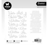 Studio light • essentials paper elements silver sentiments classic