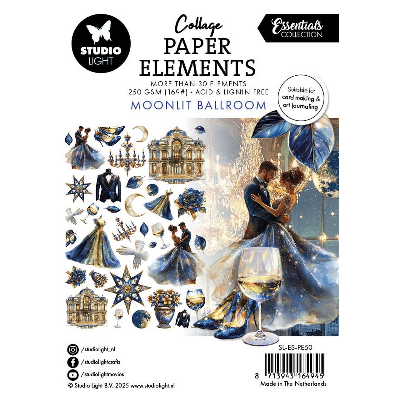 Studio light • essentials paper elements moonlit ballroom