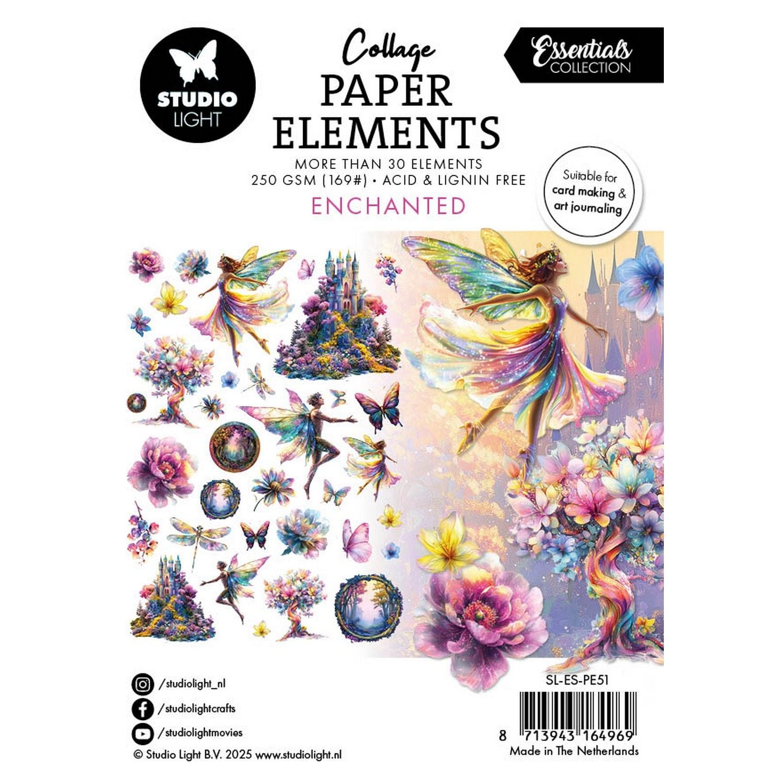 Studio light • essentials paper elements enchanted