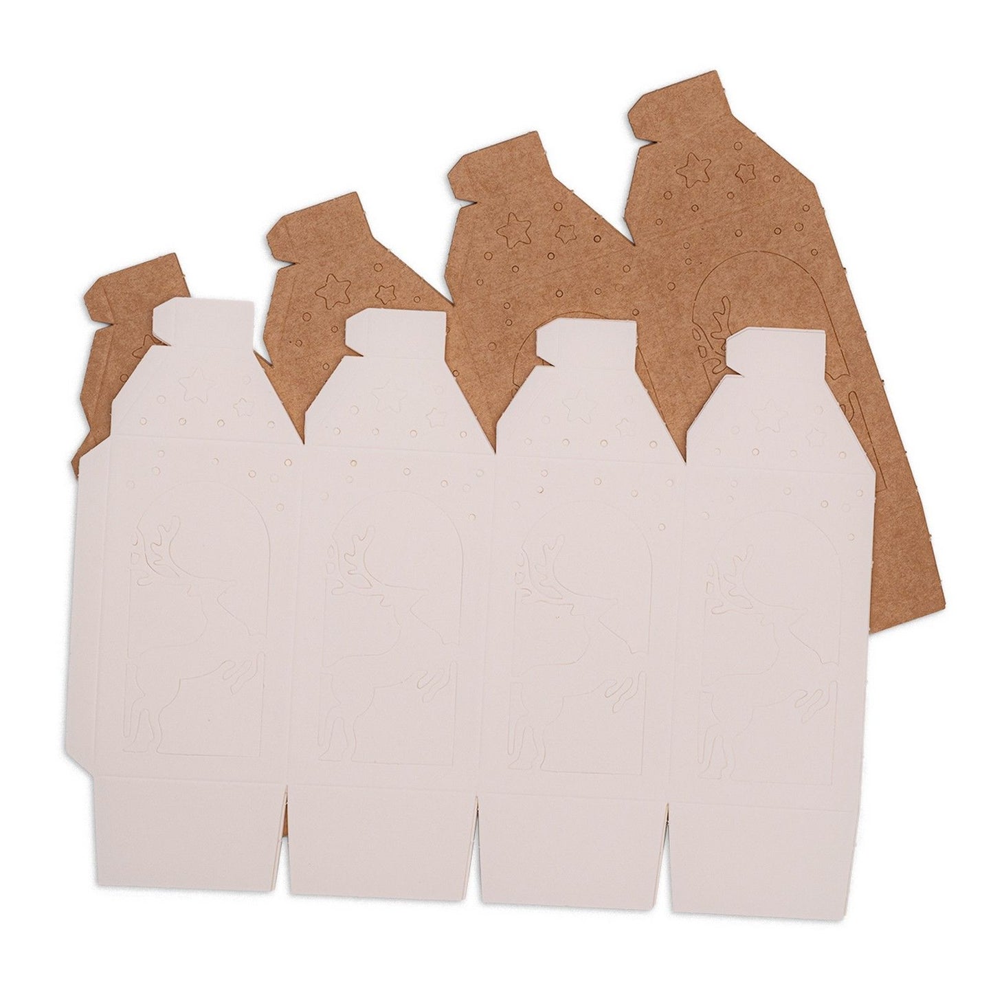 Studio light • essentials die-cut paper lanterns reindeer