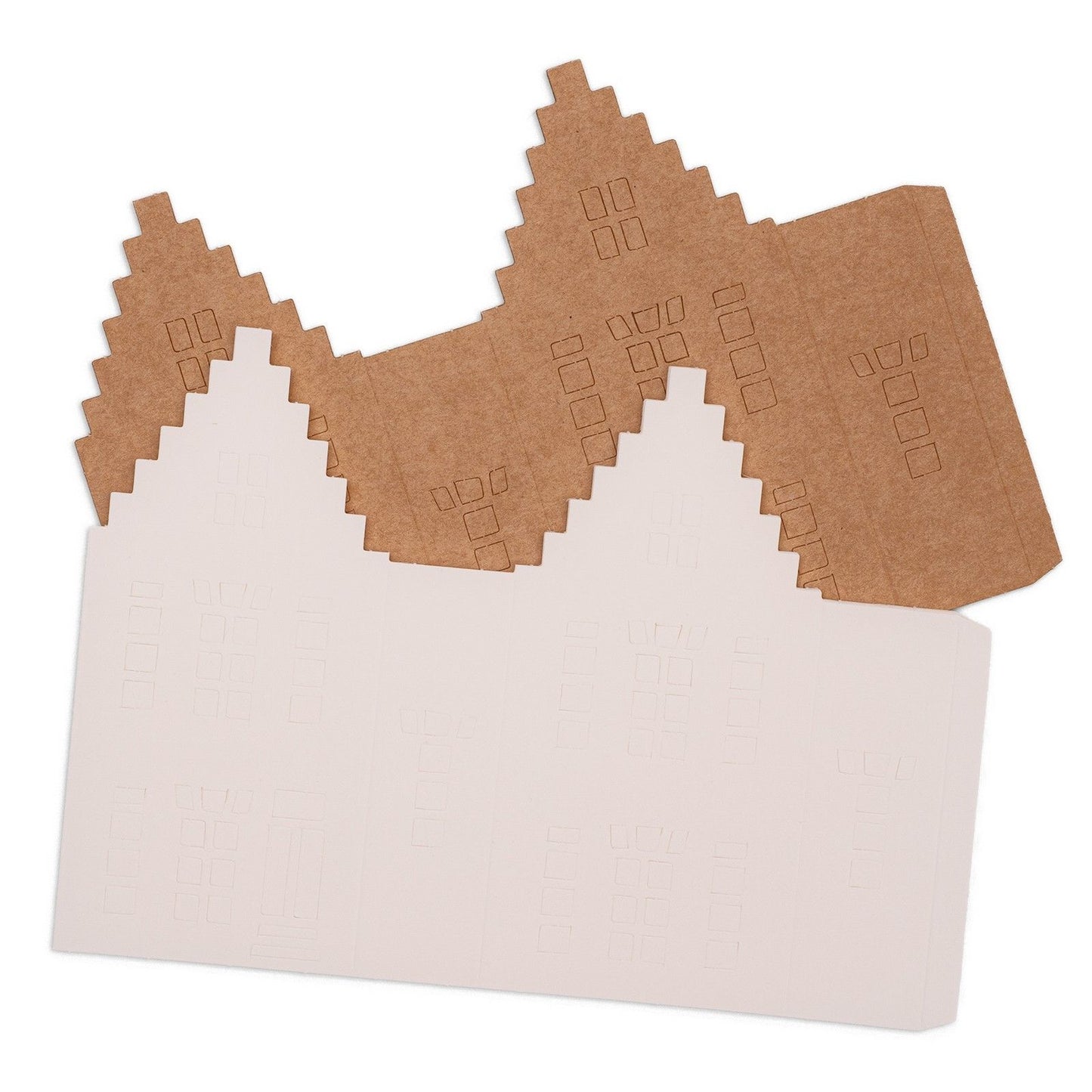 Studio light • essentials die-cut paper houses canal house