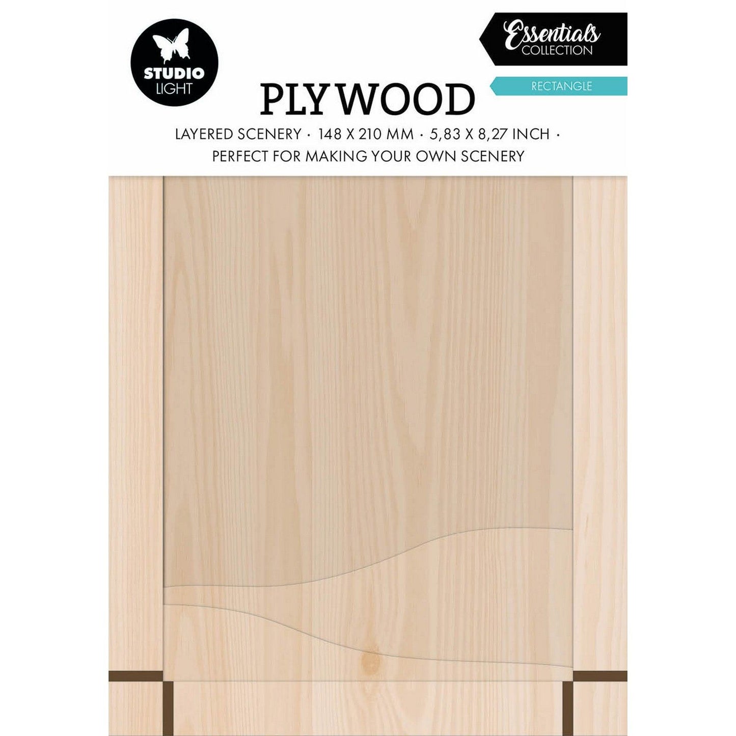 Studio light • essentials plywood rectangle