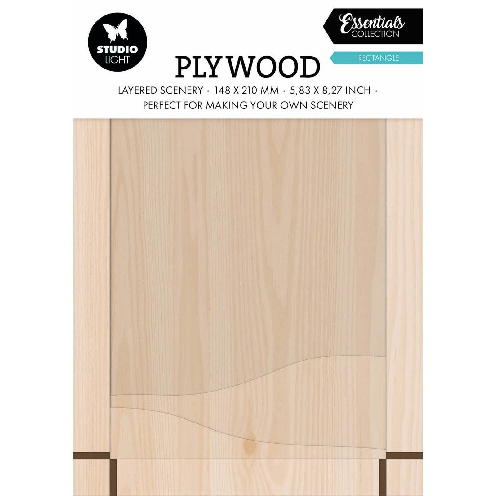 Studio light • essentials plywood rectangle