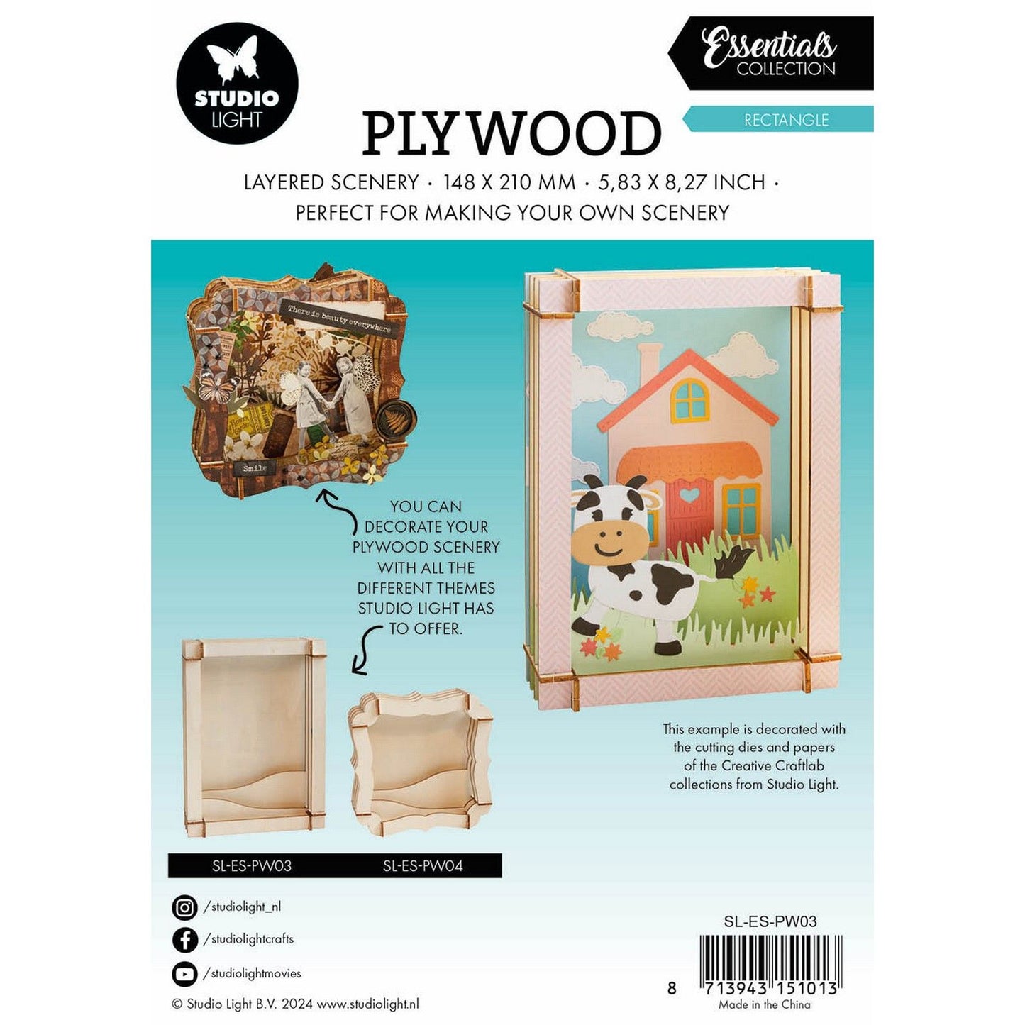 Studio light • essentials plywood rectangle