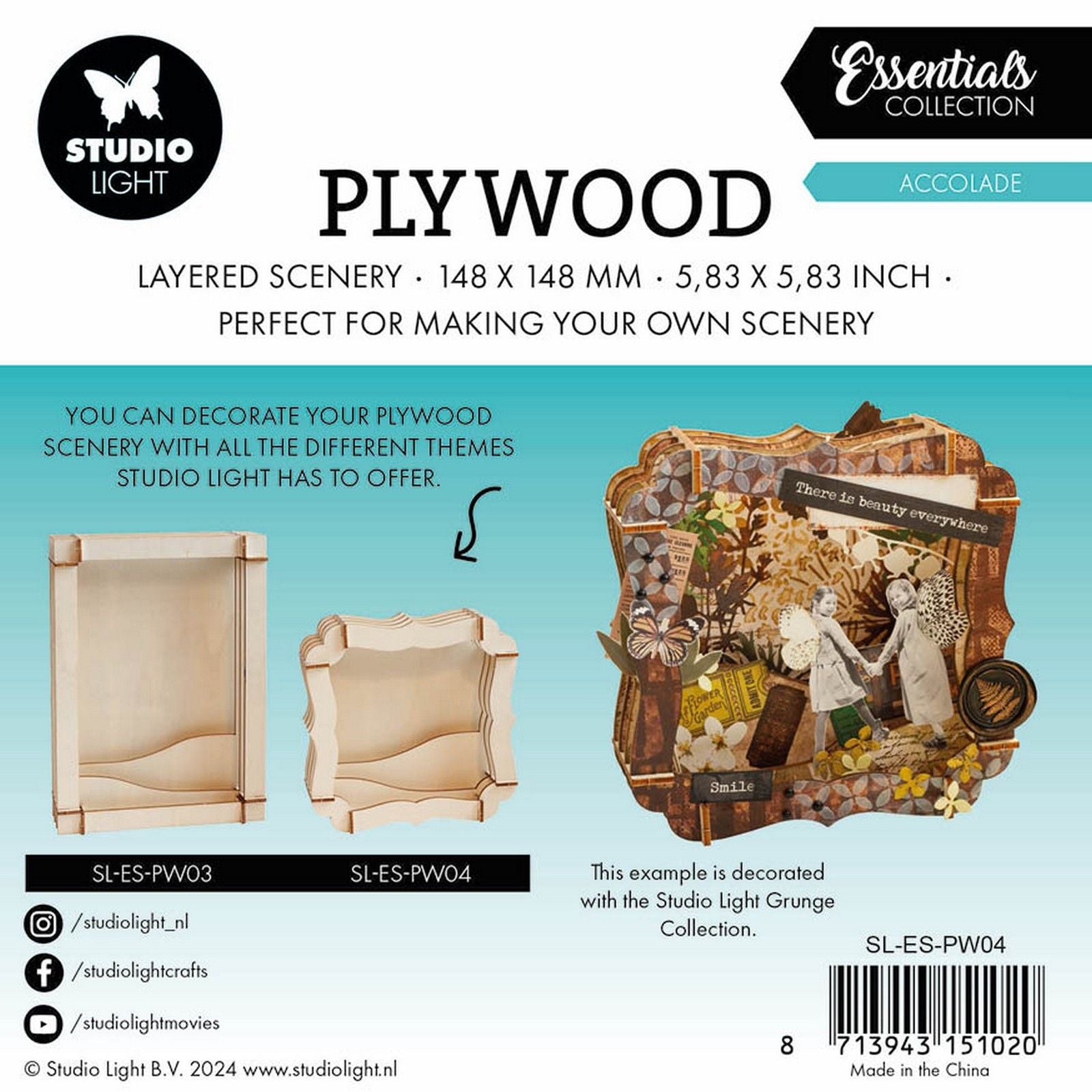 Studio light • essentials plywood accolade