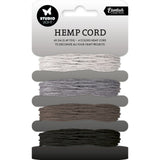 Studio light • consumables hemp cord shades of grey - afbeelding 1