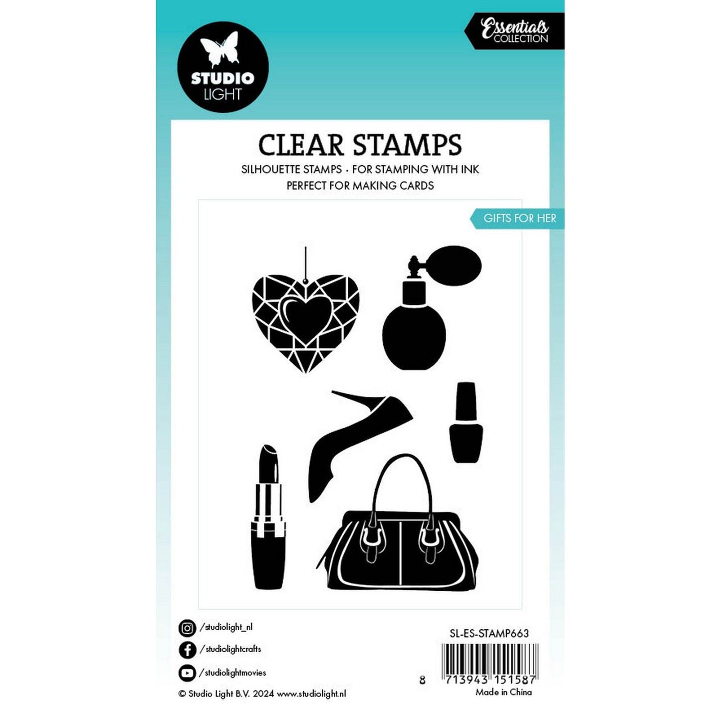 Studio light • essentials clear stamp gifts for her