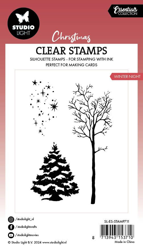 Studio light • essentials clear stamp winter night