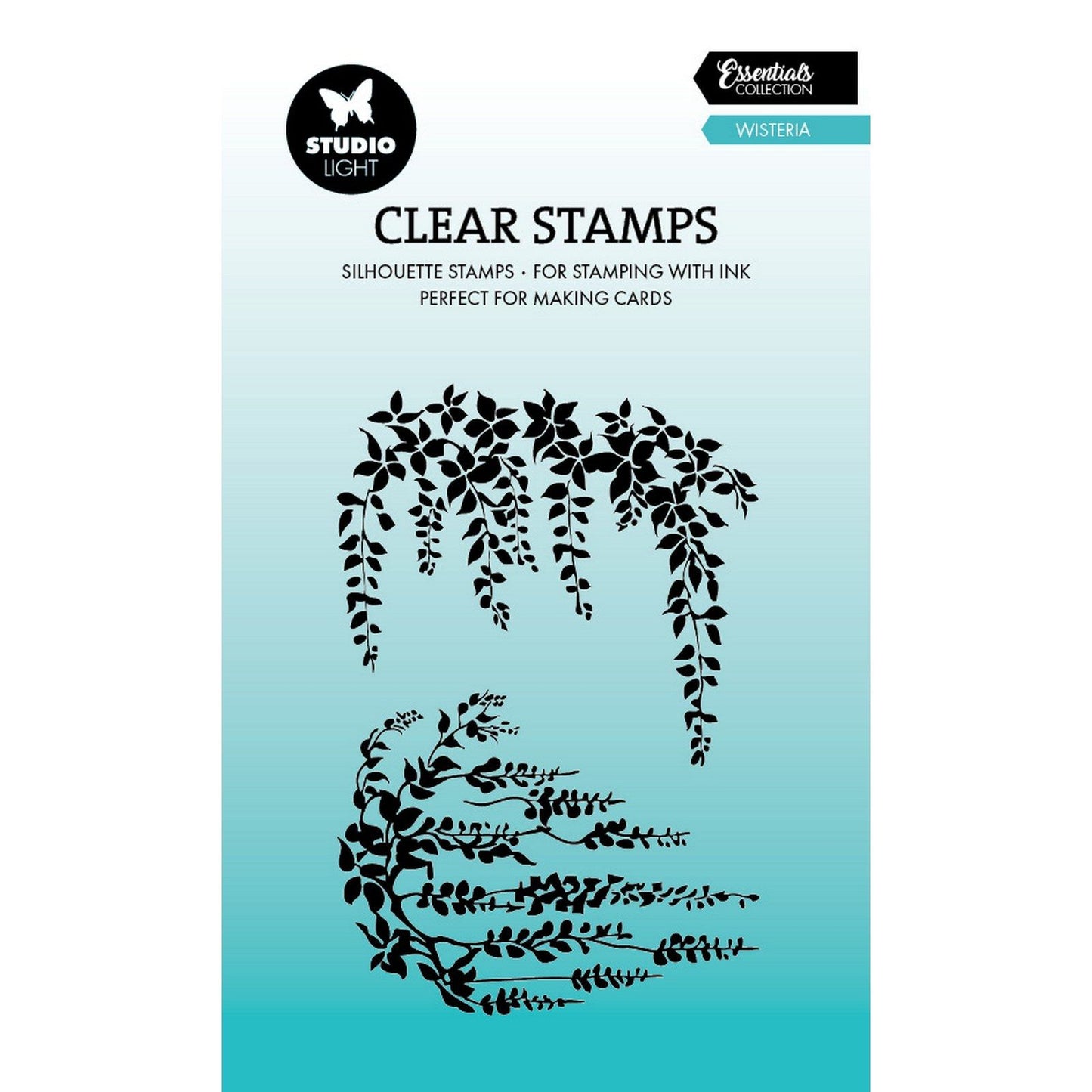 Studio light • essentials clear stamp wisteria